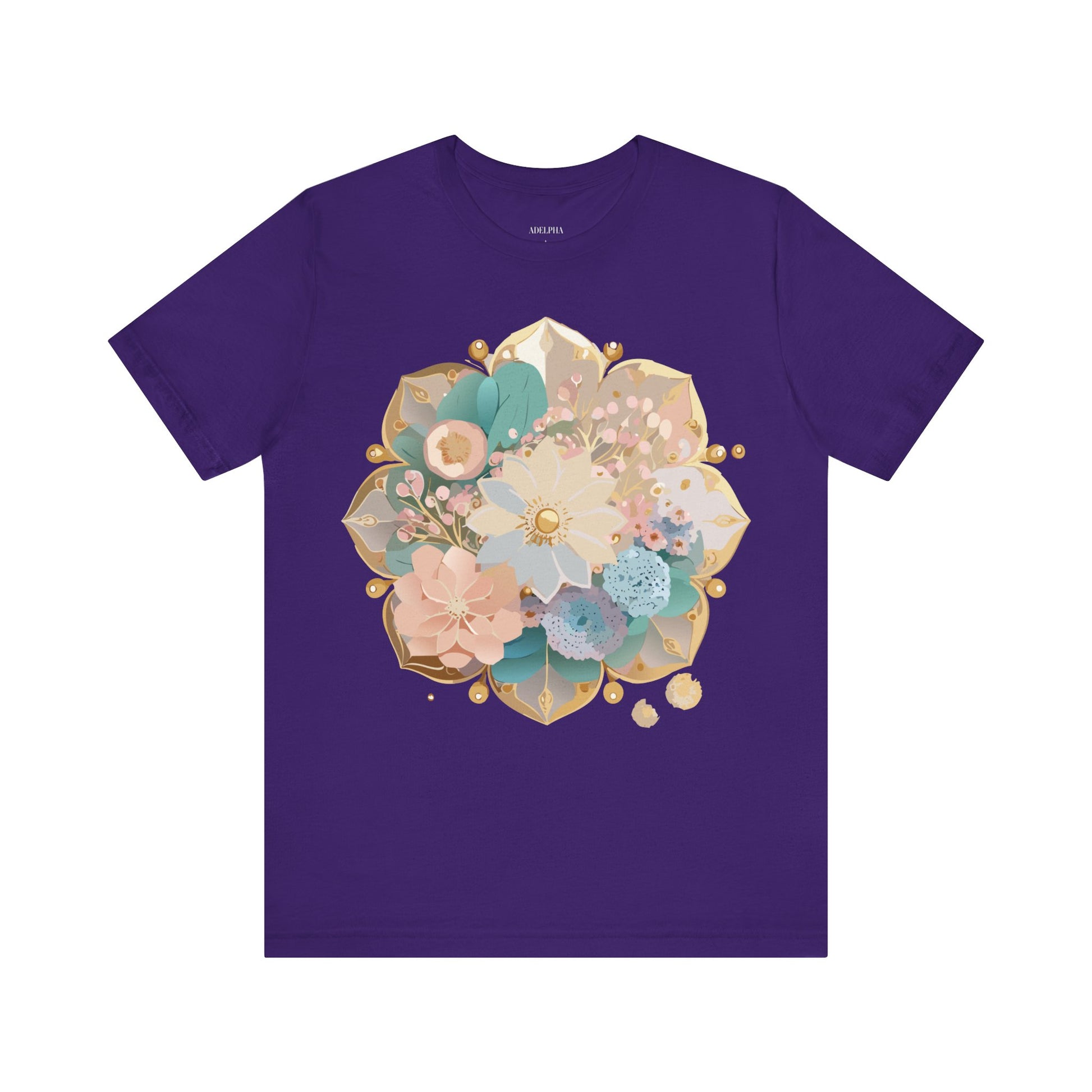 Natural Cotton Tee Shirt - Medallion Collection Printify