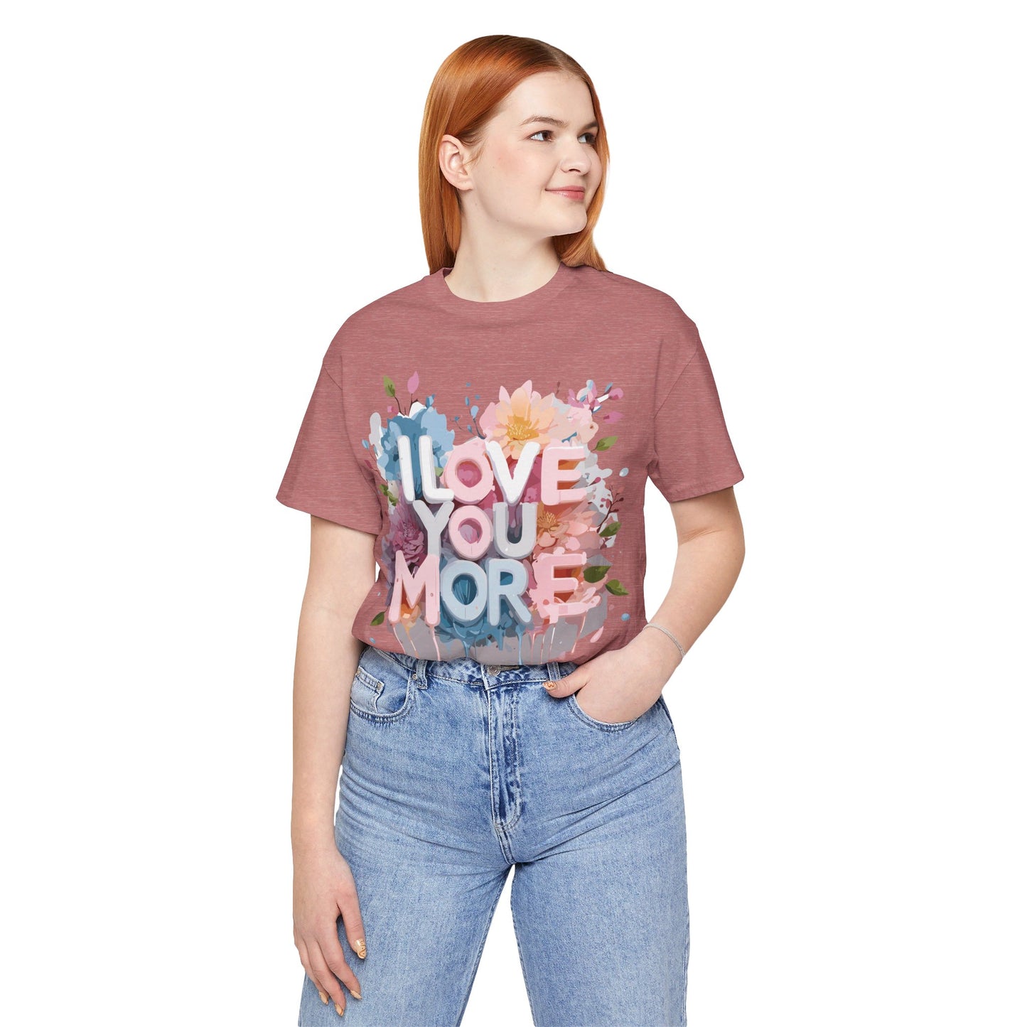 Natural Cotton Tee Shirt - Love story Collection Printify