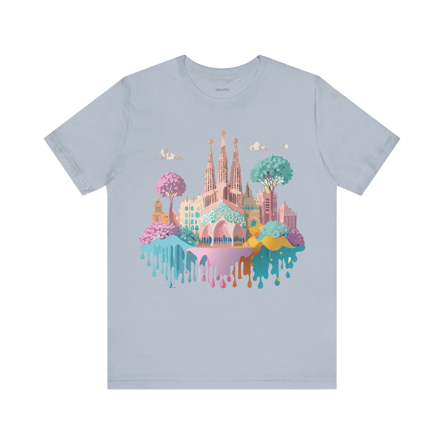 Tourist Shirt, Shirt with Barcelona - ADELPHA