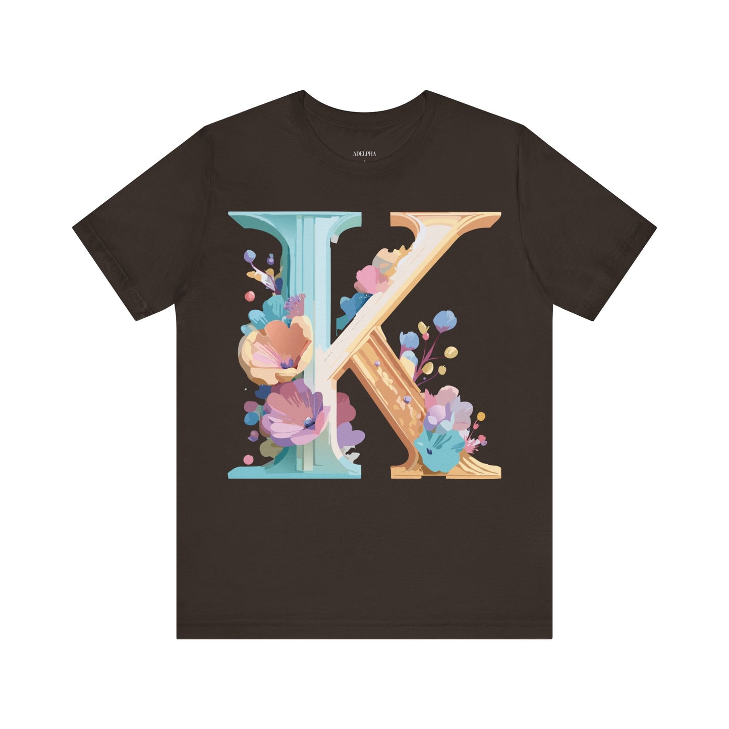 Natural Cotton Tee Shirt - Letters Collection - K Printify