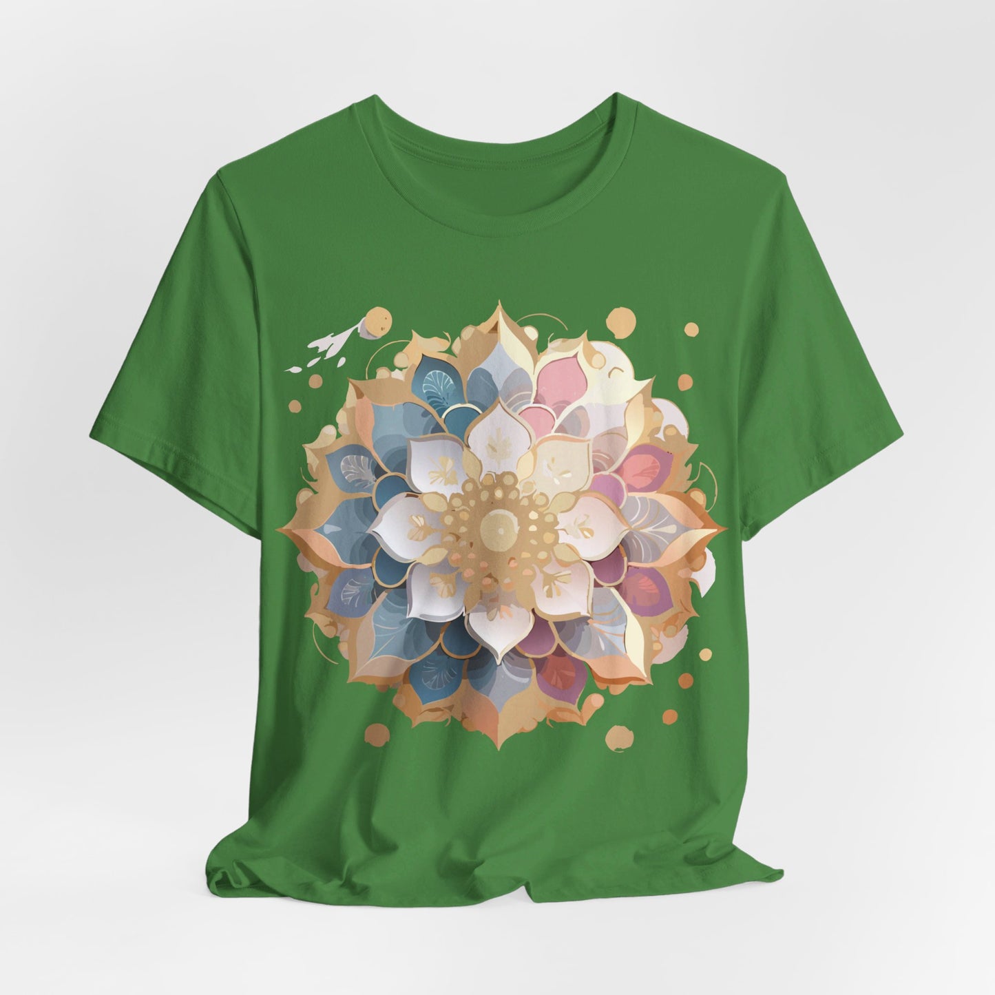 Natural Cotton Tee Shirt - Medallion Collection Printify