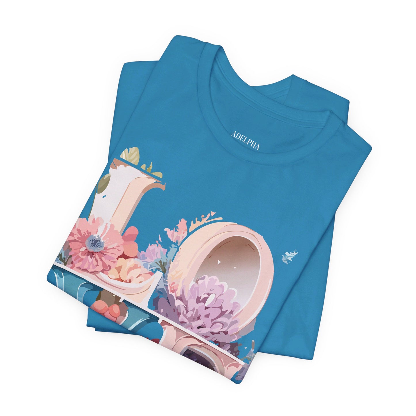 Natural Cotton Tee Shirt - Love Story Collection Printify