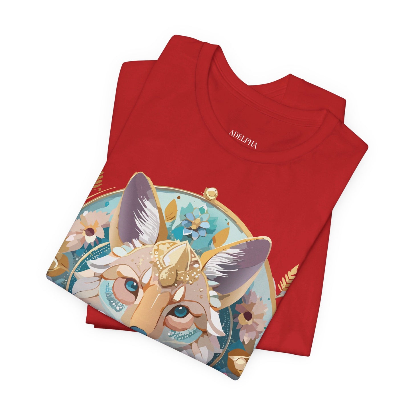 Natural Cotton Tee Shirt - Medallion Collection Printify
