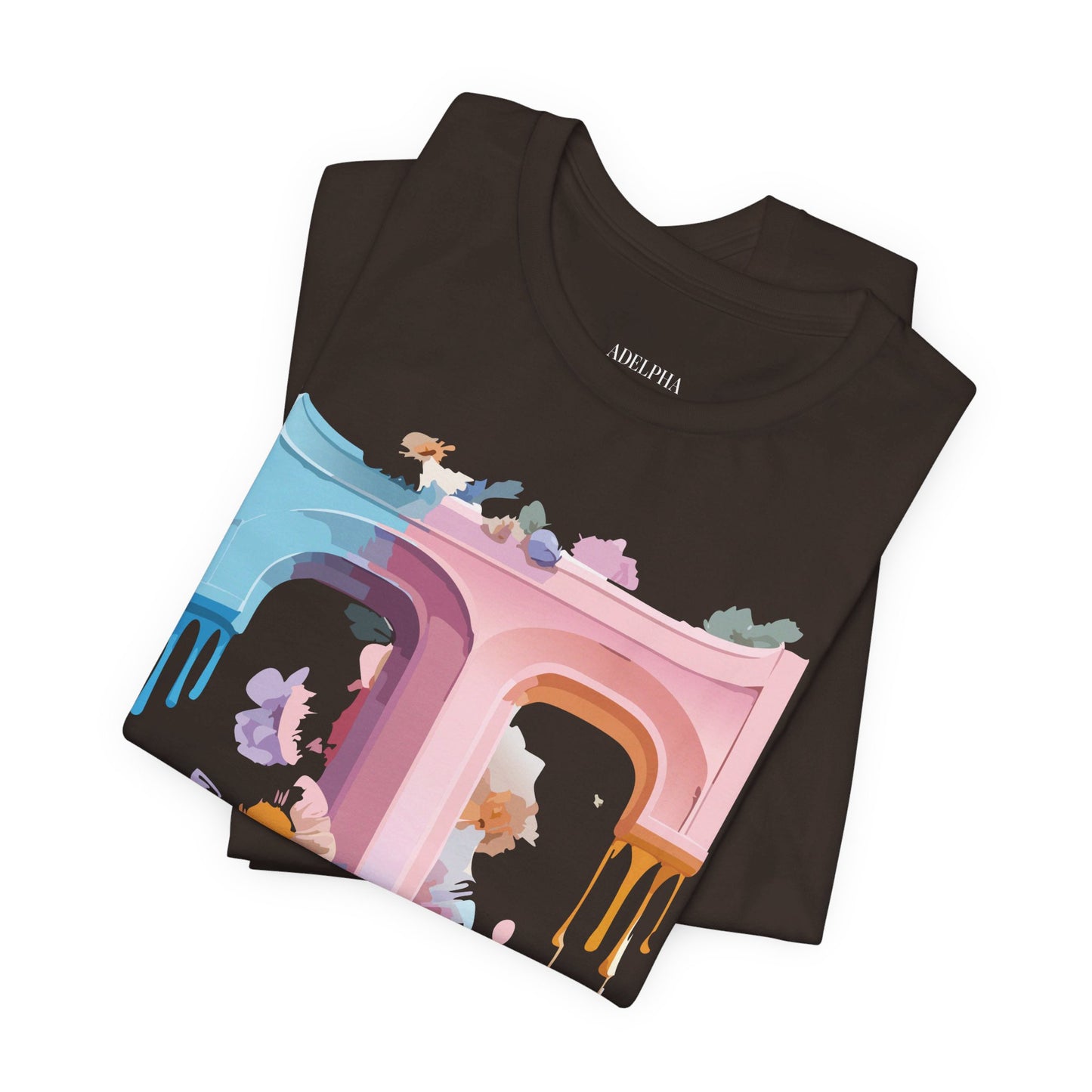 Natural Cotton Tee Shirt - Letters Collection - T Printify
