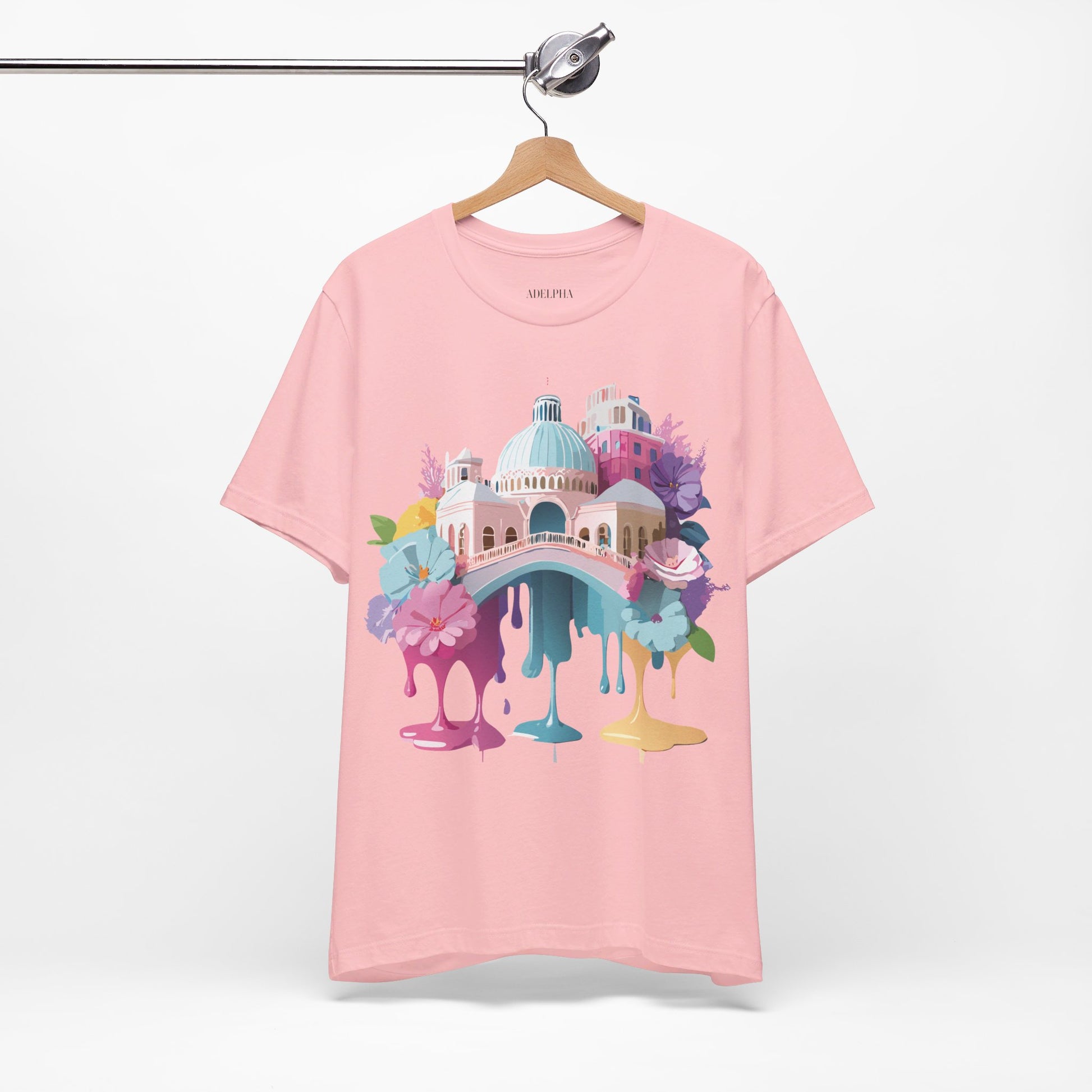 Natural Cotton Tee Shirt - Beautiful Places Collection - Venice Printify
