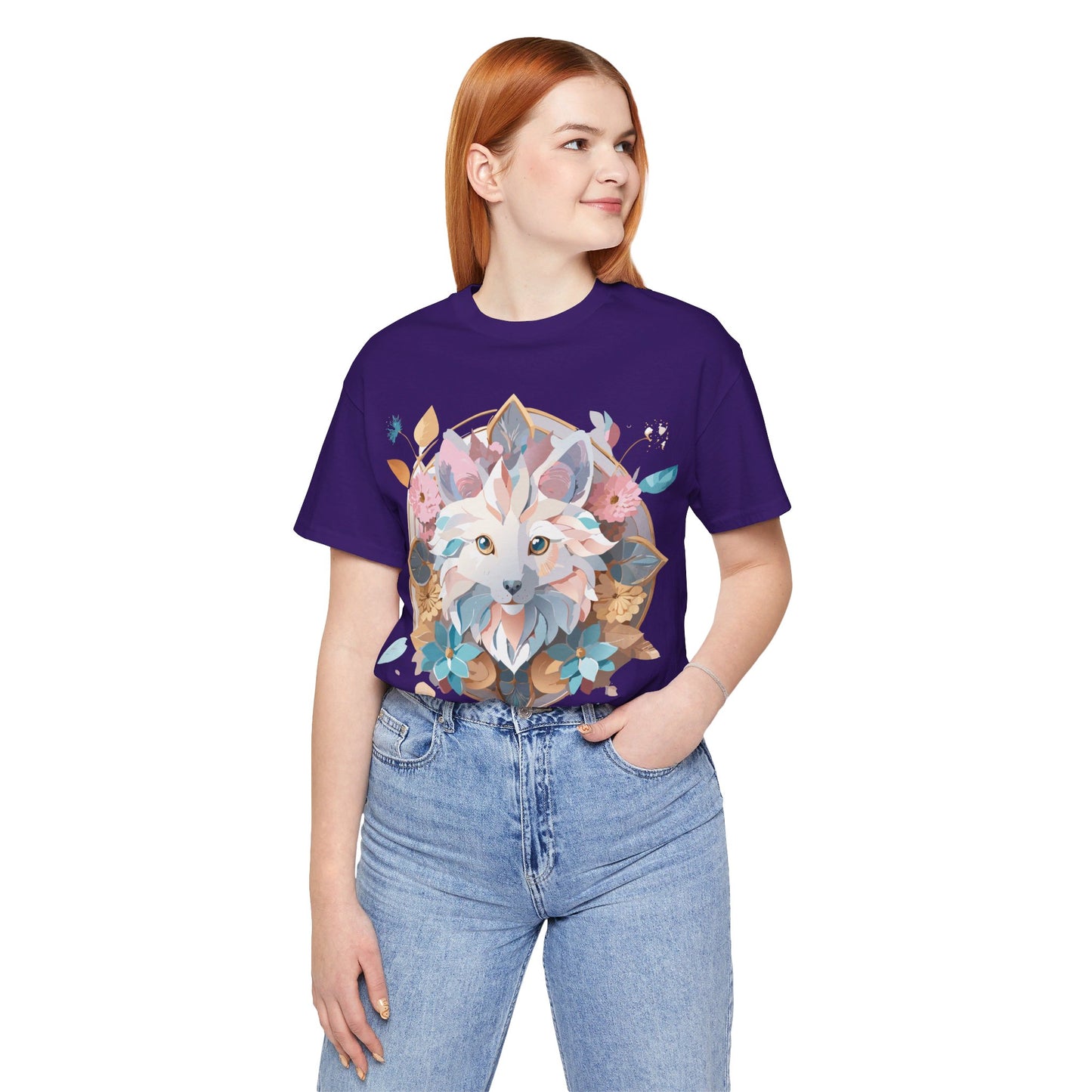 Natural Cotton Tee Shirt - Medallion Collection Printify