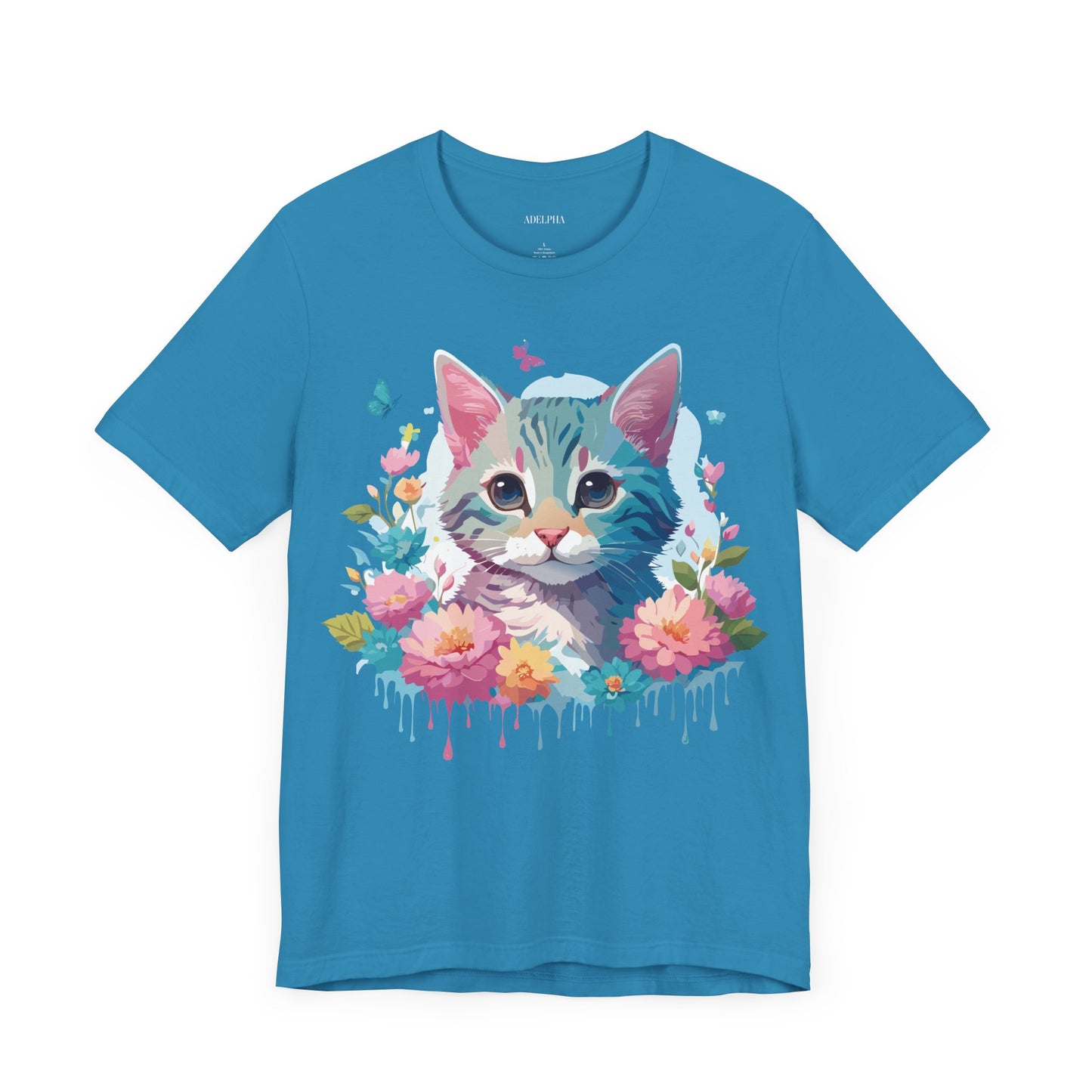 Cat Shirt, Shirt with Cat - ADELPHA