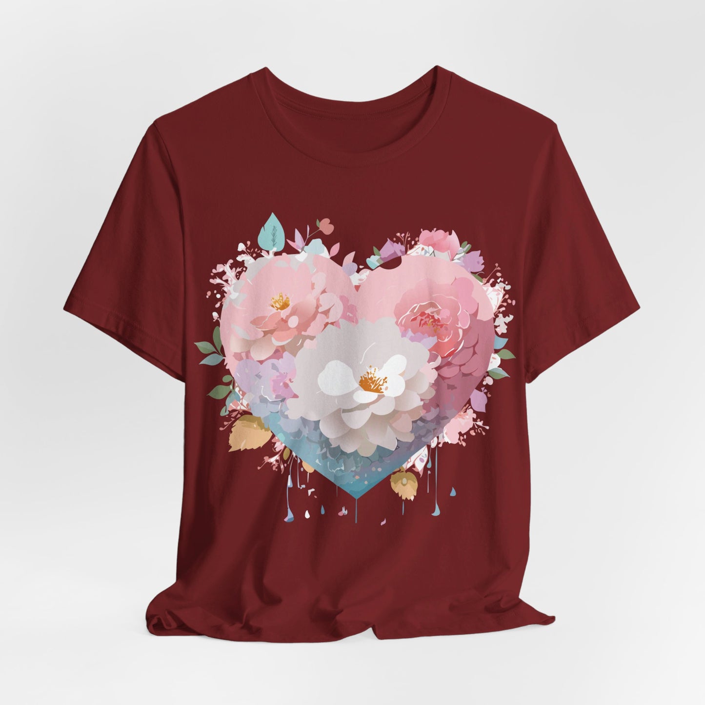 Natural Cotton Tee Shirt - Love Story Collection Printify