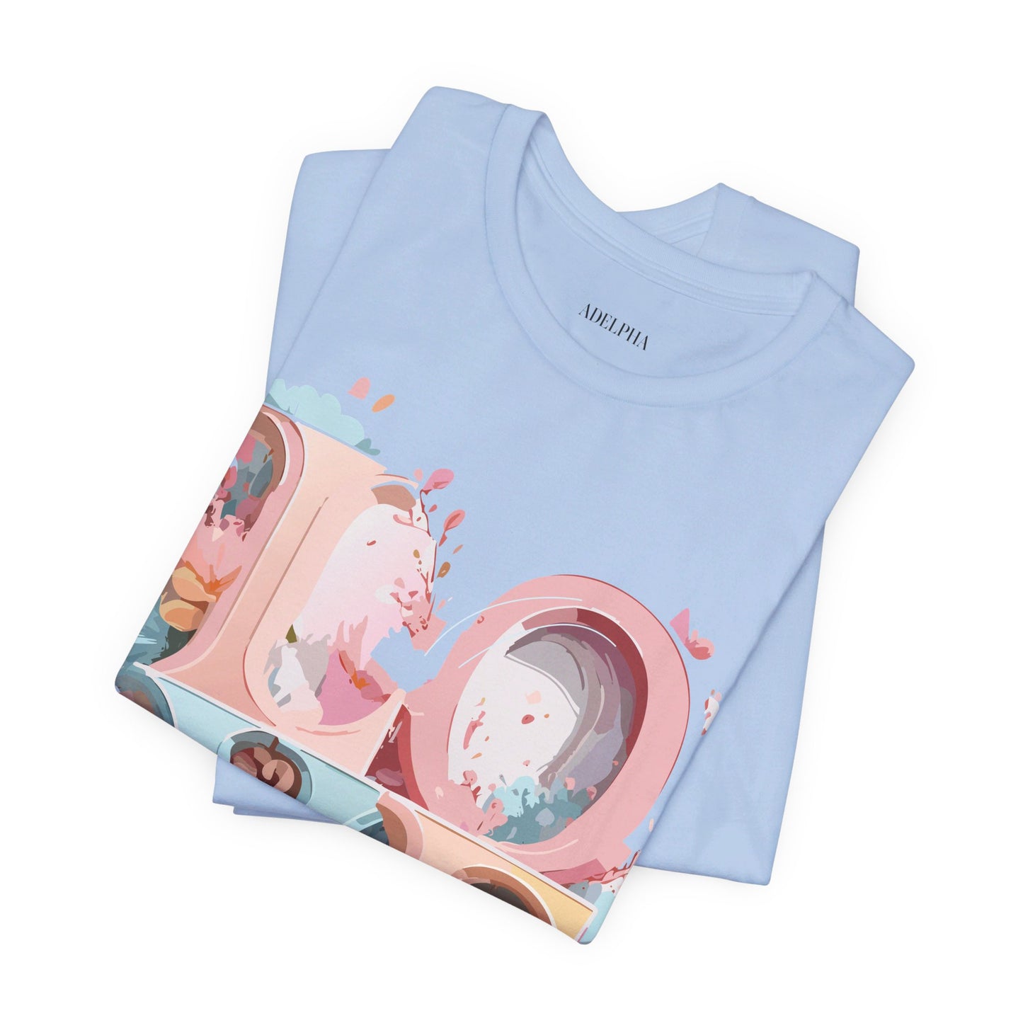 Natural Cotton Tee Shirt - Love story Collection Printify