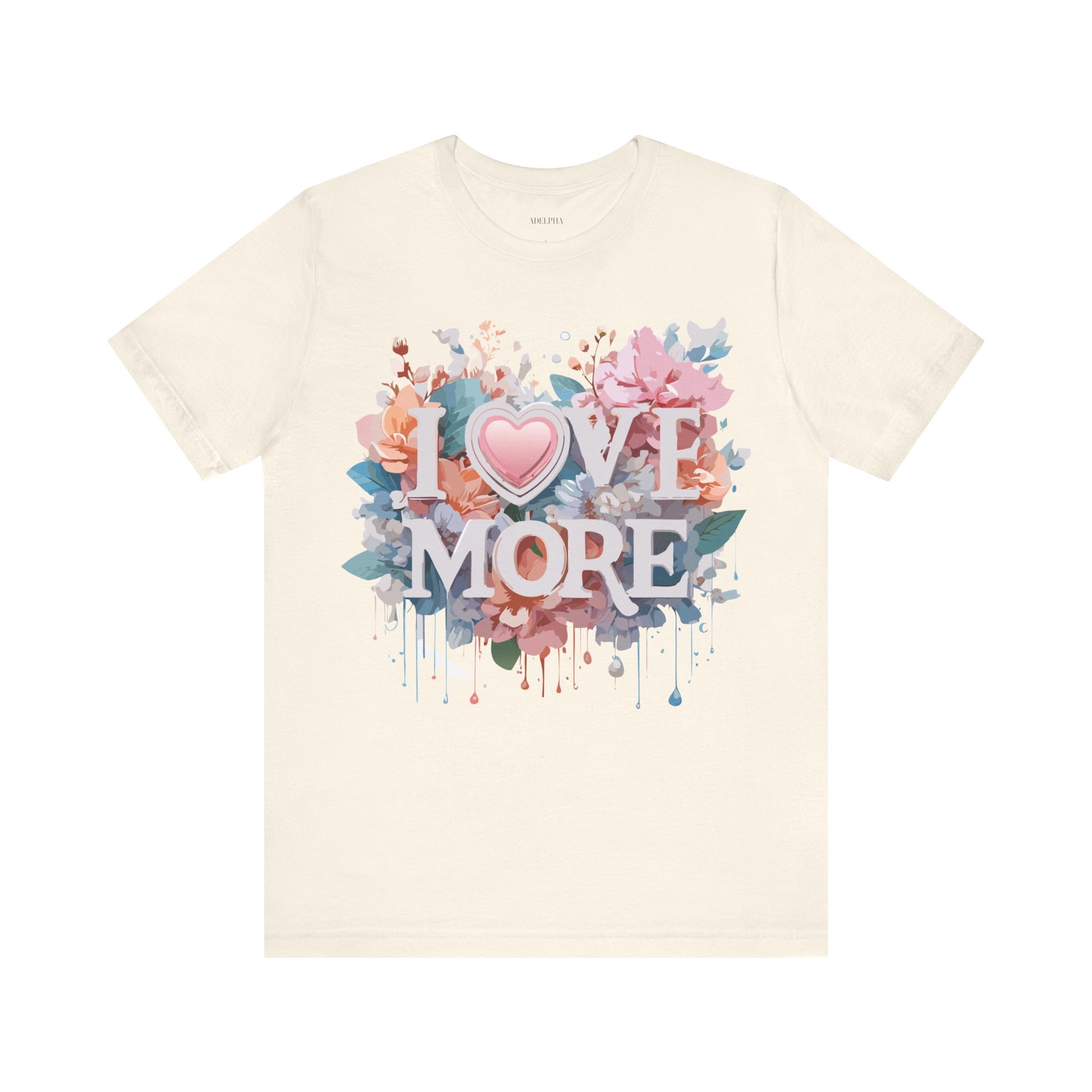 Natural Cotton Tee Shirt - Love story Collection Printify
