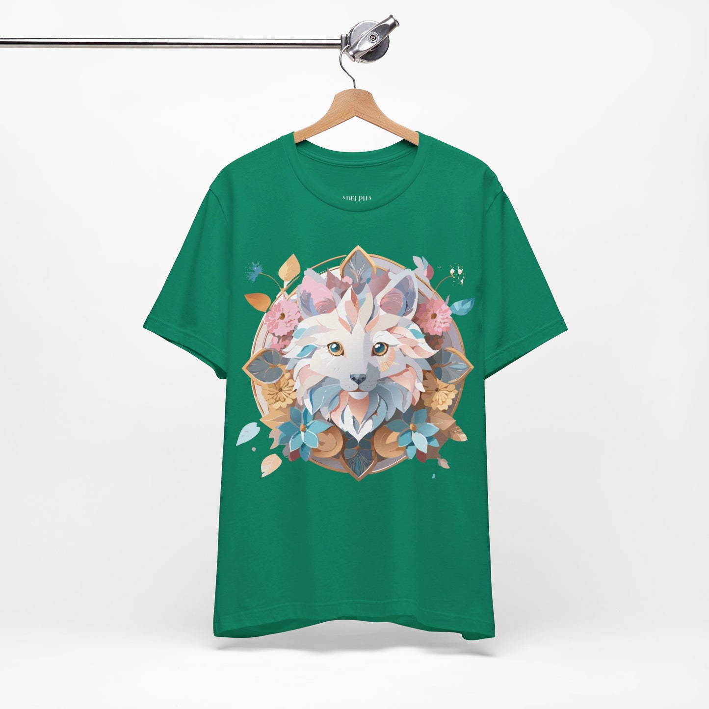 Natural Cotton Tee Shirt - Medallion Collection Printify