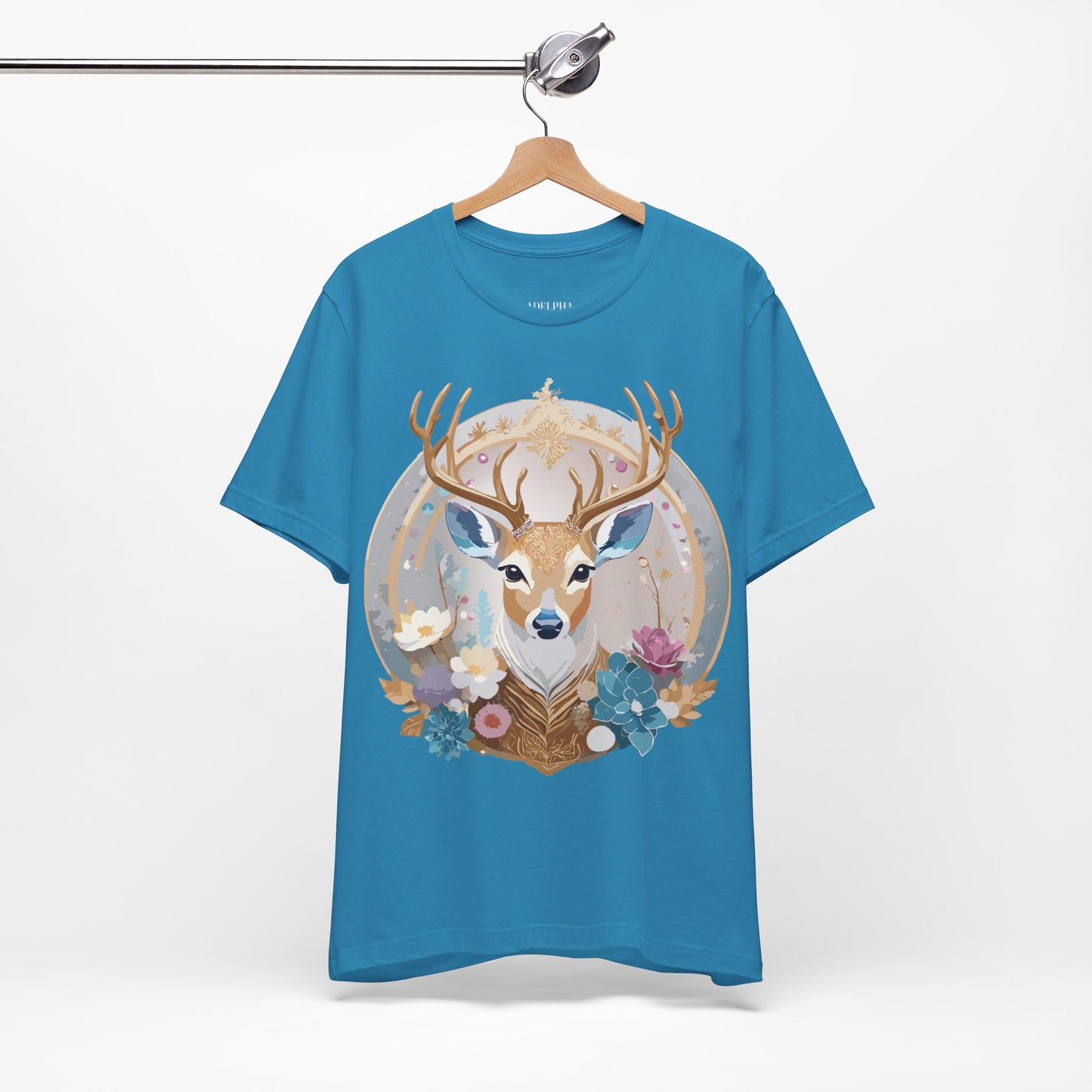 Natural Cotton Tee Shirt - Medallion Collection Printify