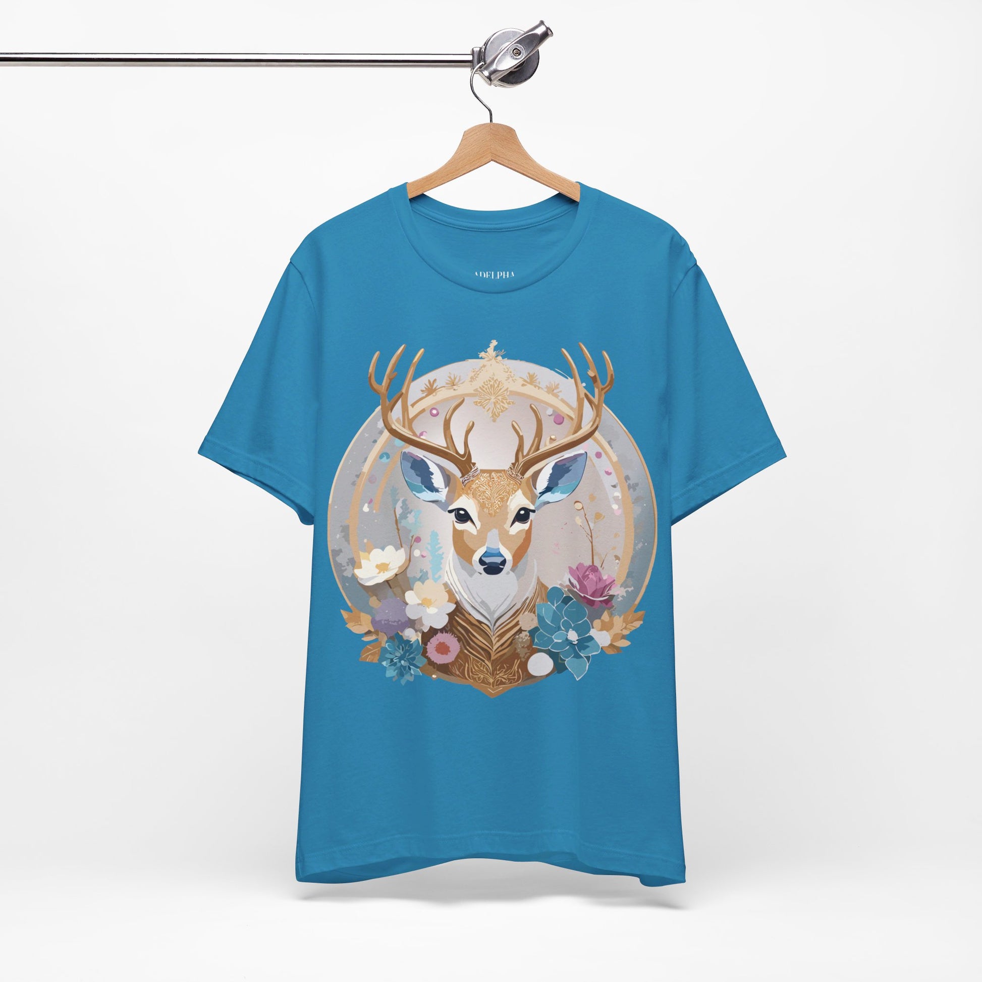 Natural Cotton Tee Shirt - Medallion Collection Printify