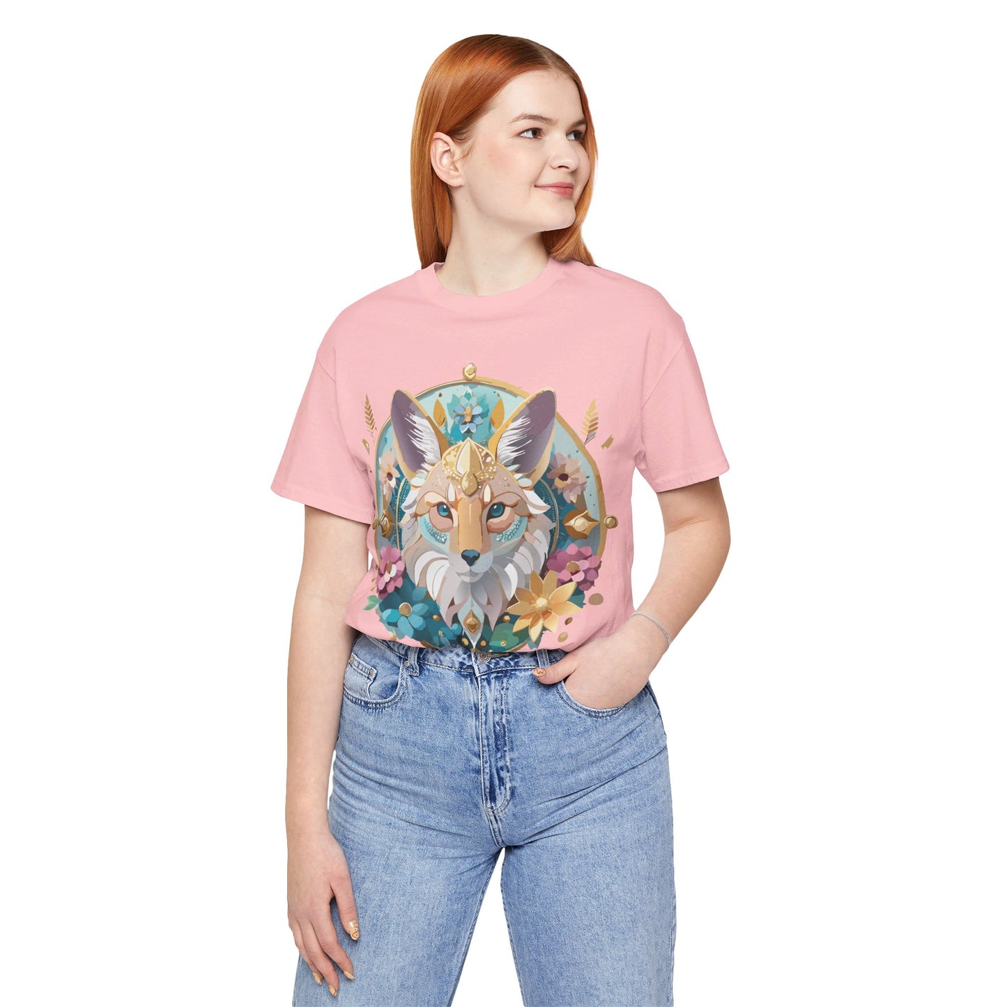 Natural Cotton Tee Shirt - Medallion Collection Printify