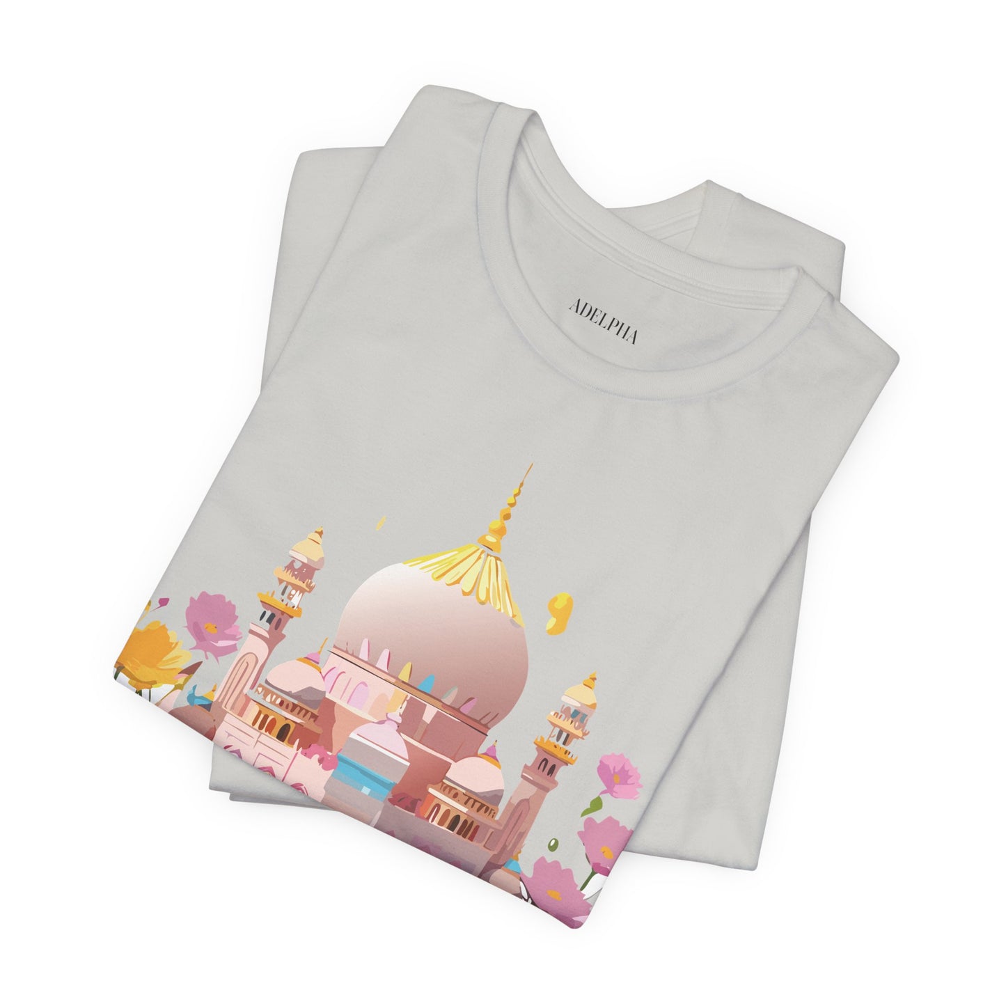 Natural Cotton Tee Shirt - Bukhara, Uzbekistan Printify