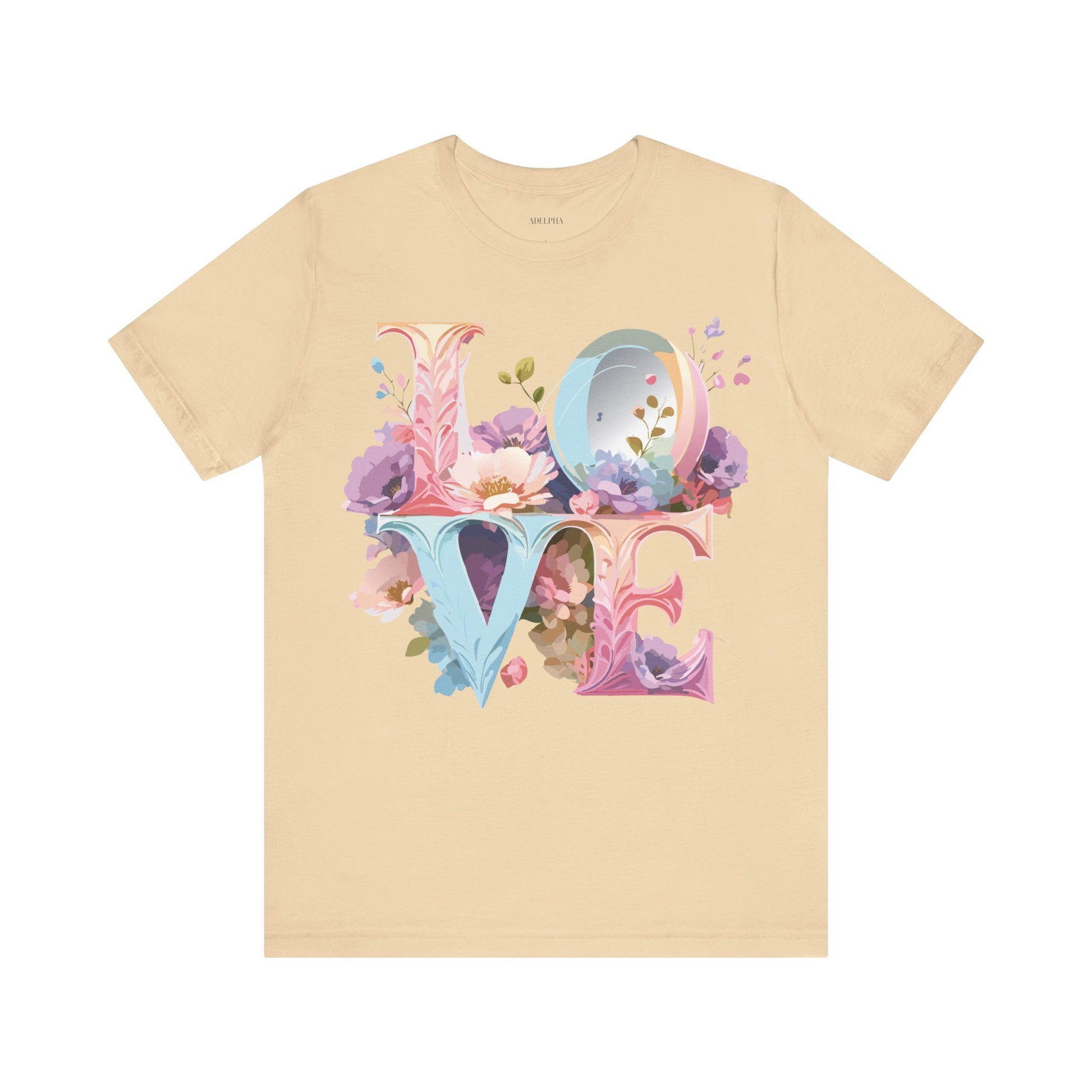 Natural Cotton Tee Shirt - Love story Collection Printify