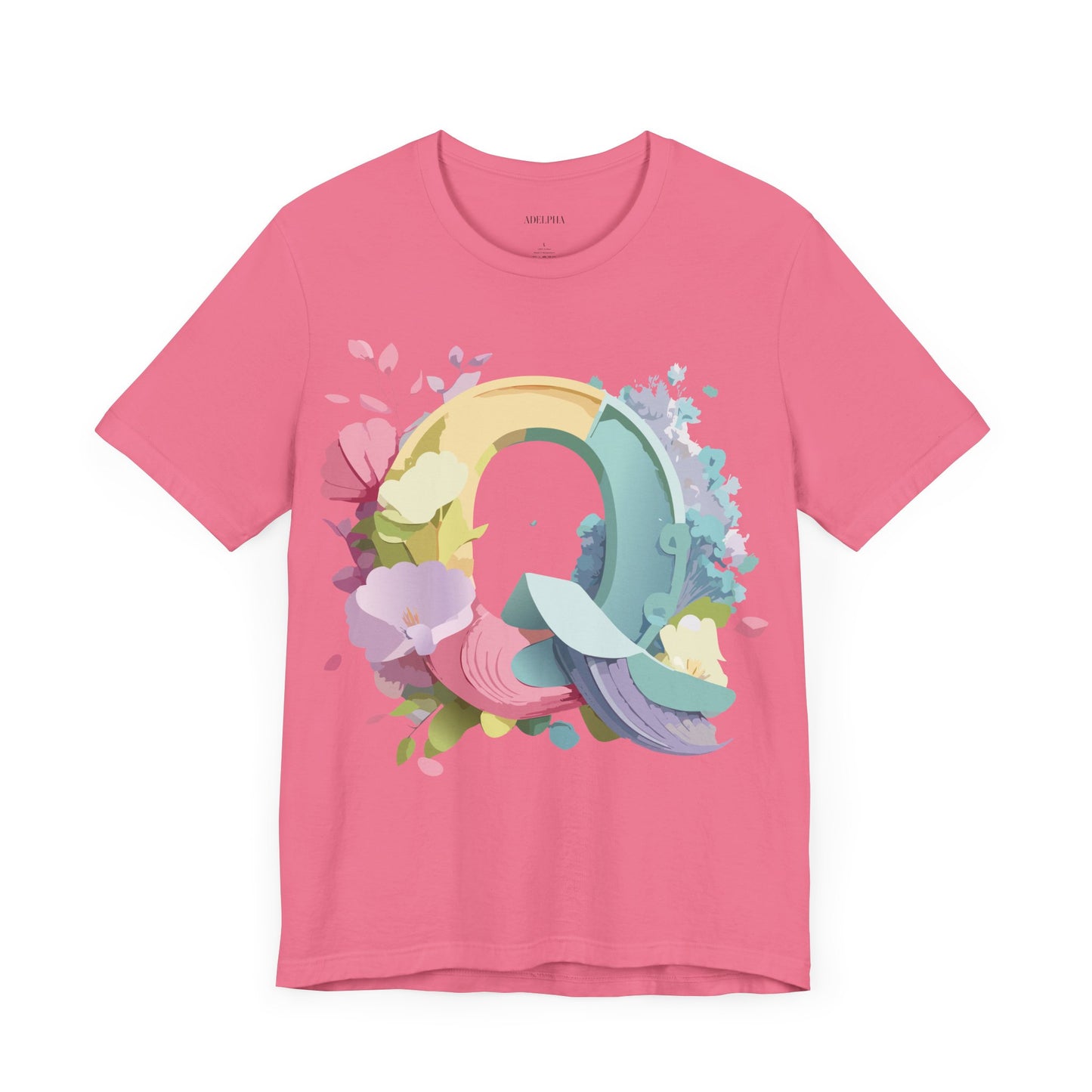 Letter Shirt, Letter Q Shirt - ADELPHA