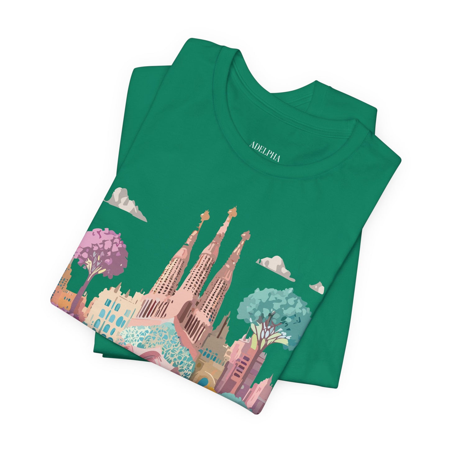 Tourist Shirt, Shirt with Barcelona - ADELPHA