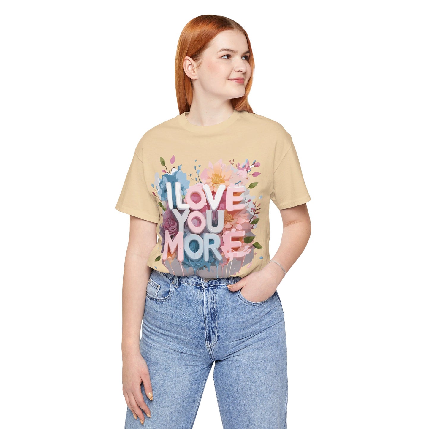 Natural Cotton Tee Shirt - Love story Collection Printify
