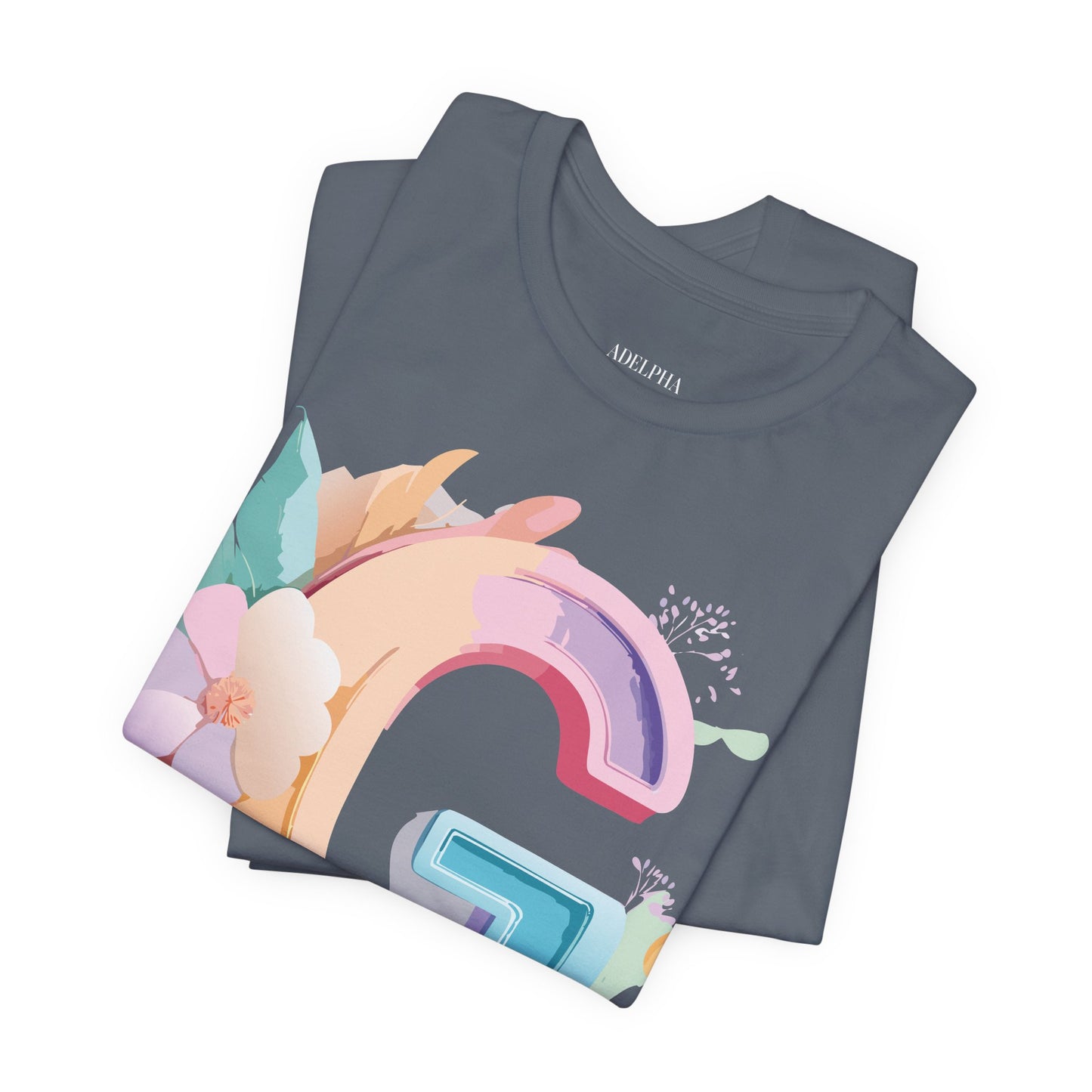 Natural Cotton Tee Shirt - Letters Collection - G Printify