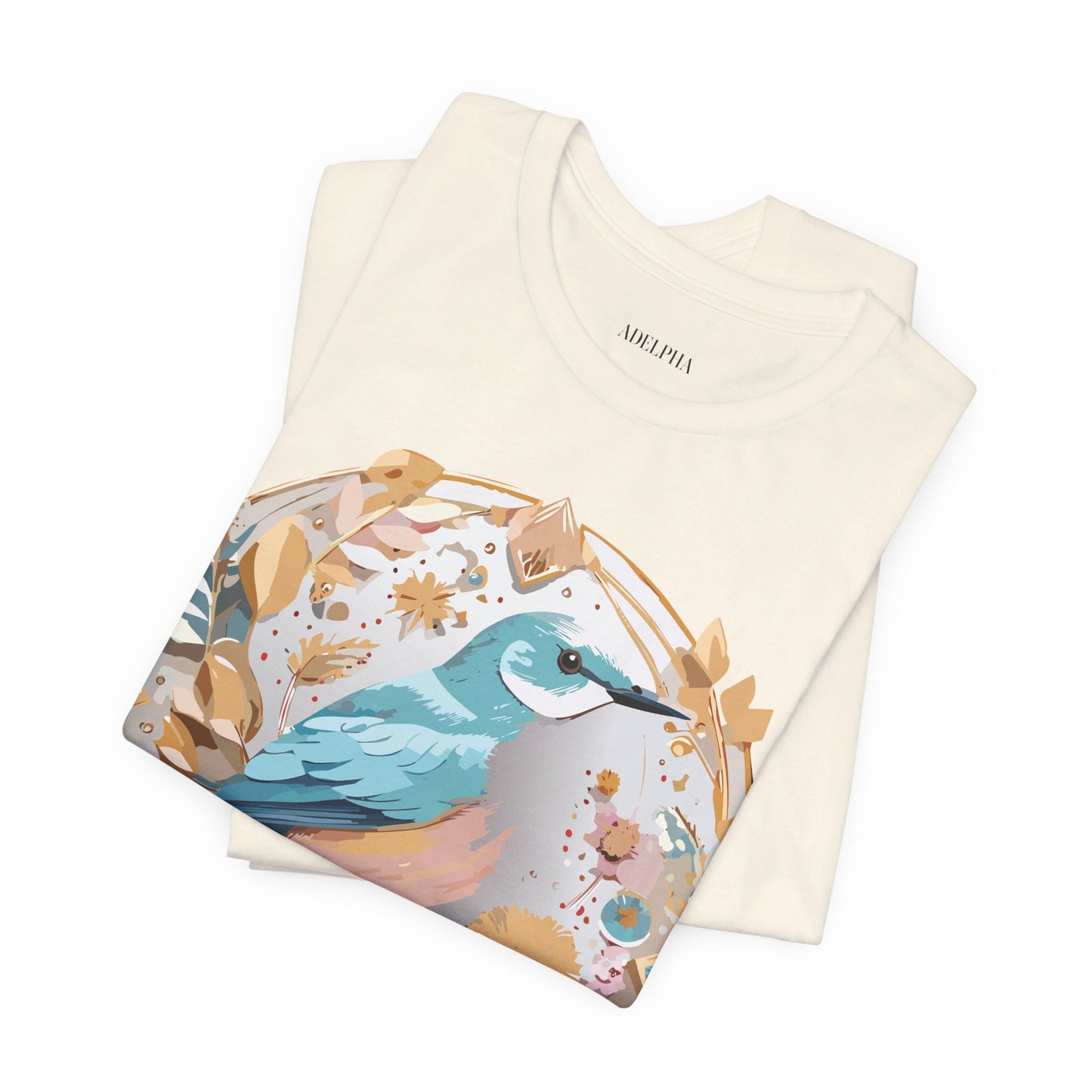 Natural Cotton Tee Shirt - Medallion Collection Printify