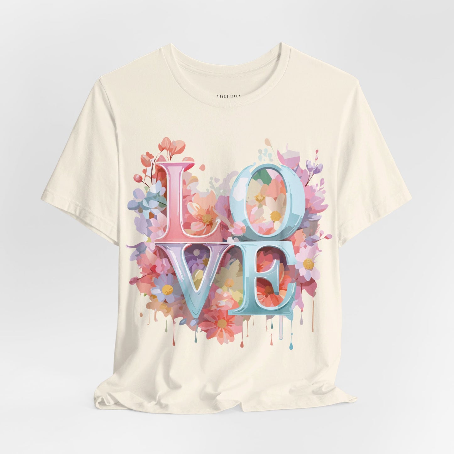 Natural Cotton Tee Shirt - Love story Collection Printify
