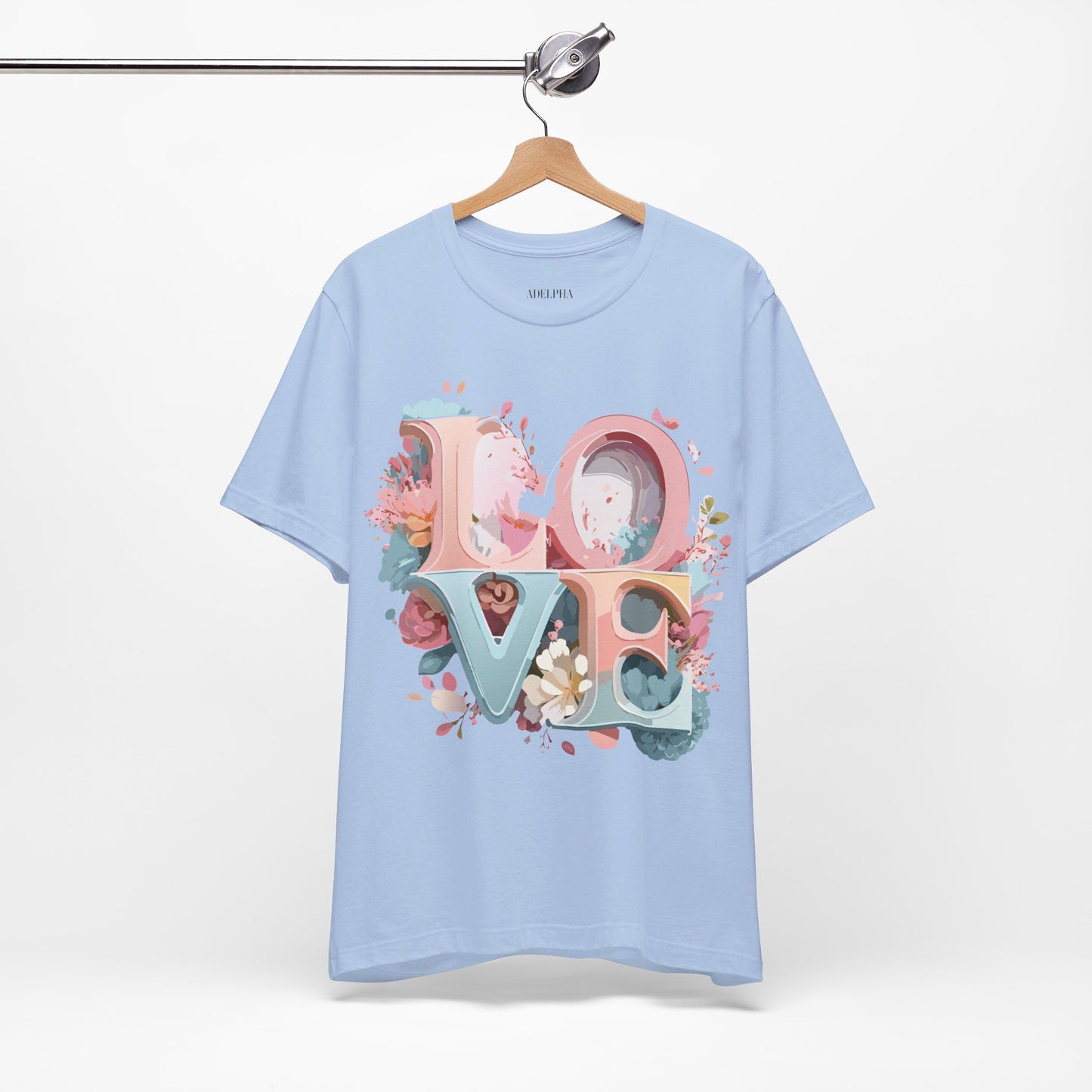 Natural Cotton Tee Shirt - Love story Collection Printify