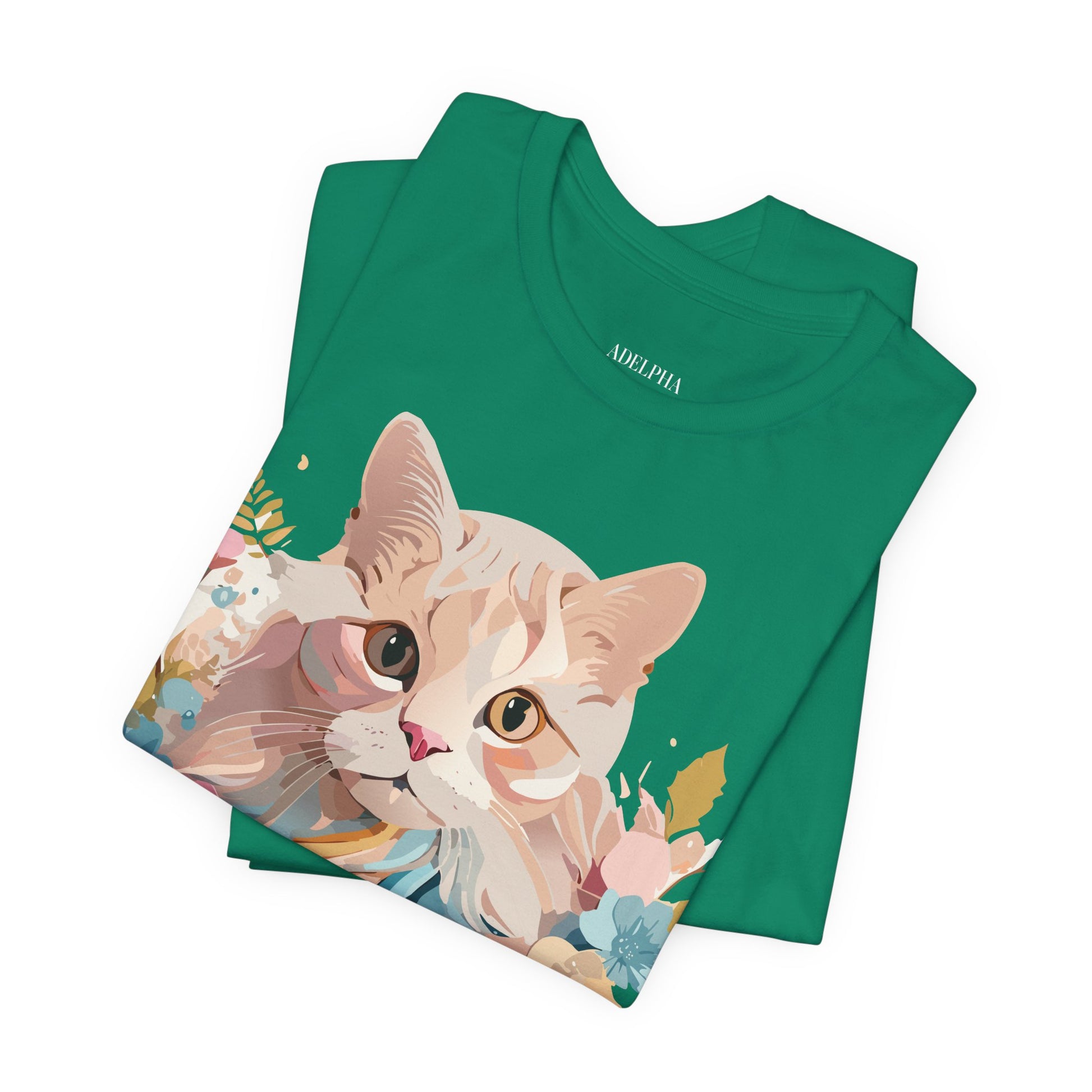 Cat Shirt, Shirt with Cat - ADELPHA