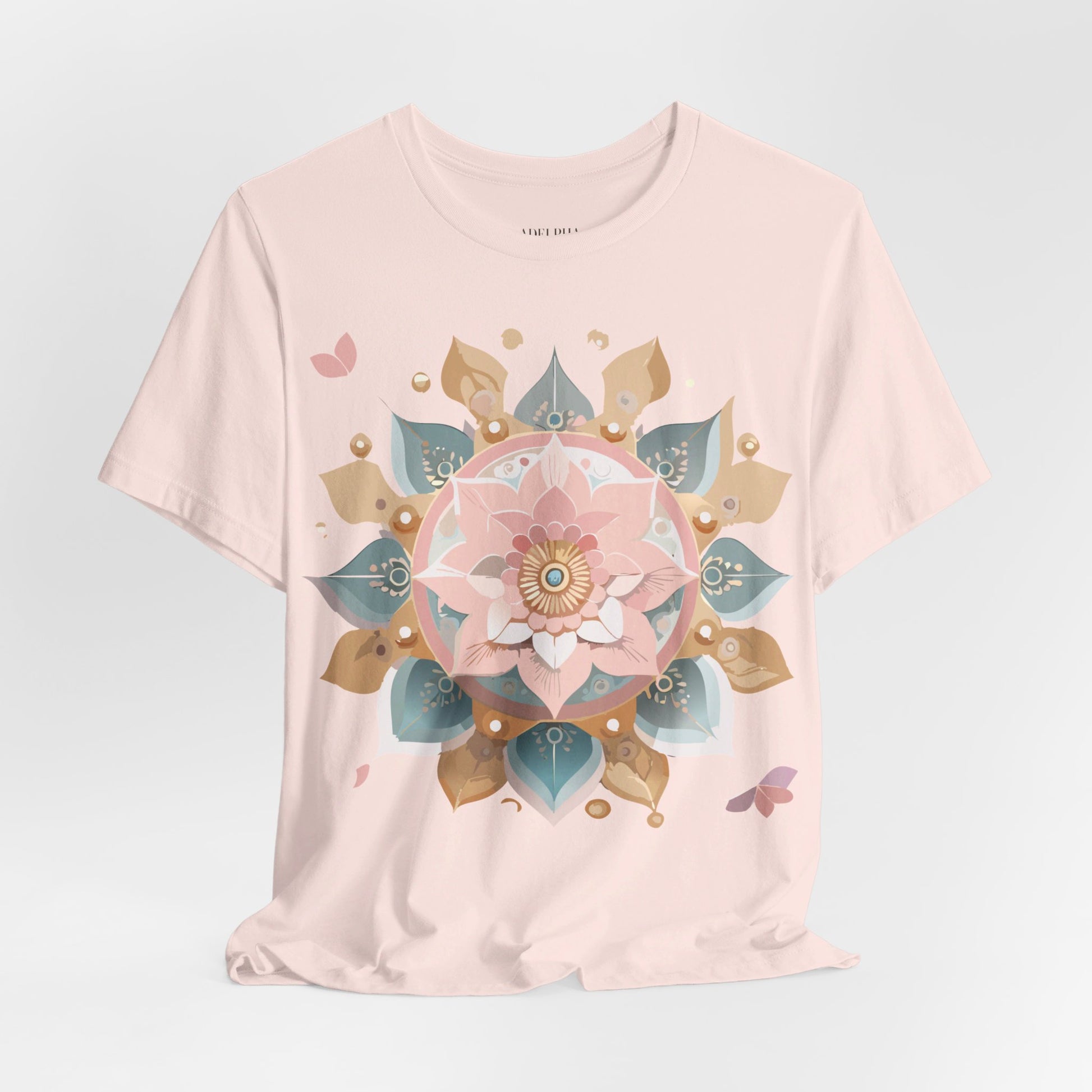 Natural Cotton Tee Shirt - Medallion Collection Printify