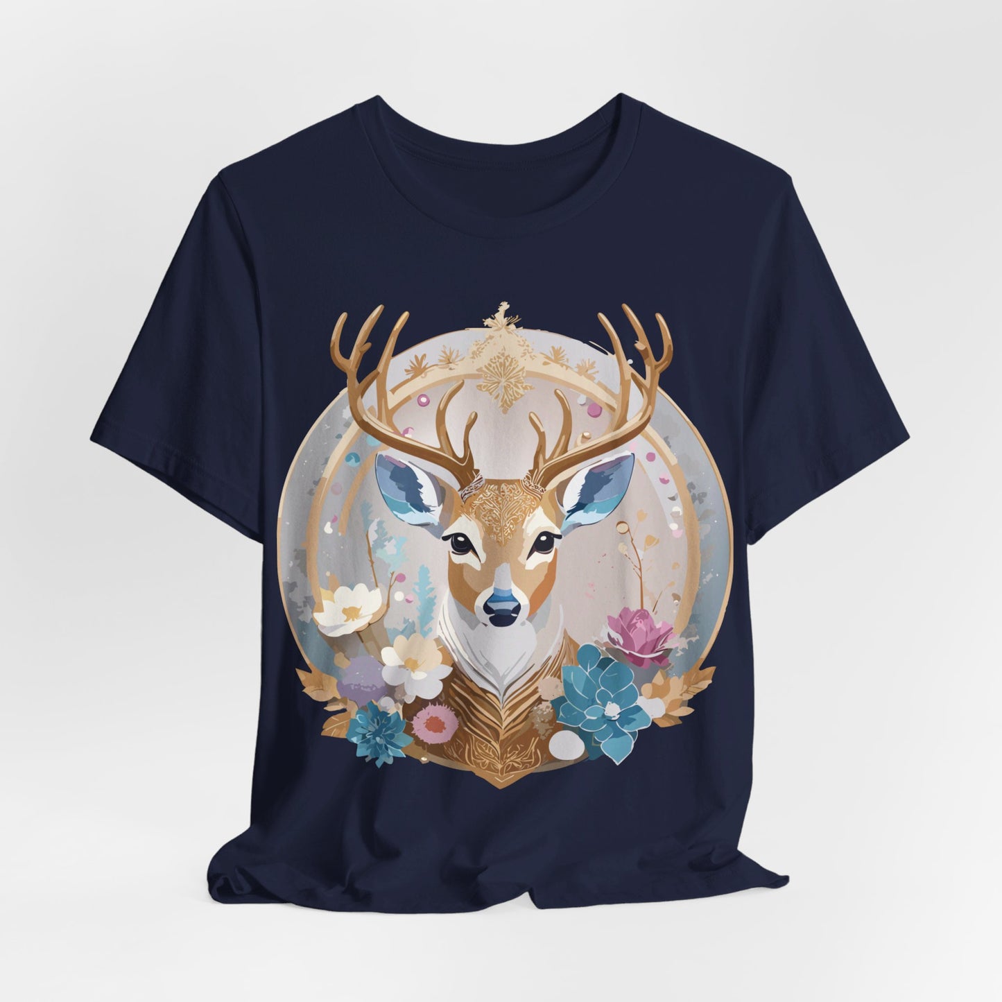 Natural Cotton Tee Shirt - Medallion Collection Printify