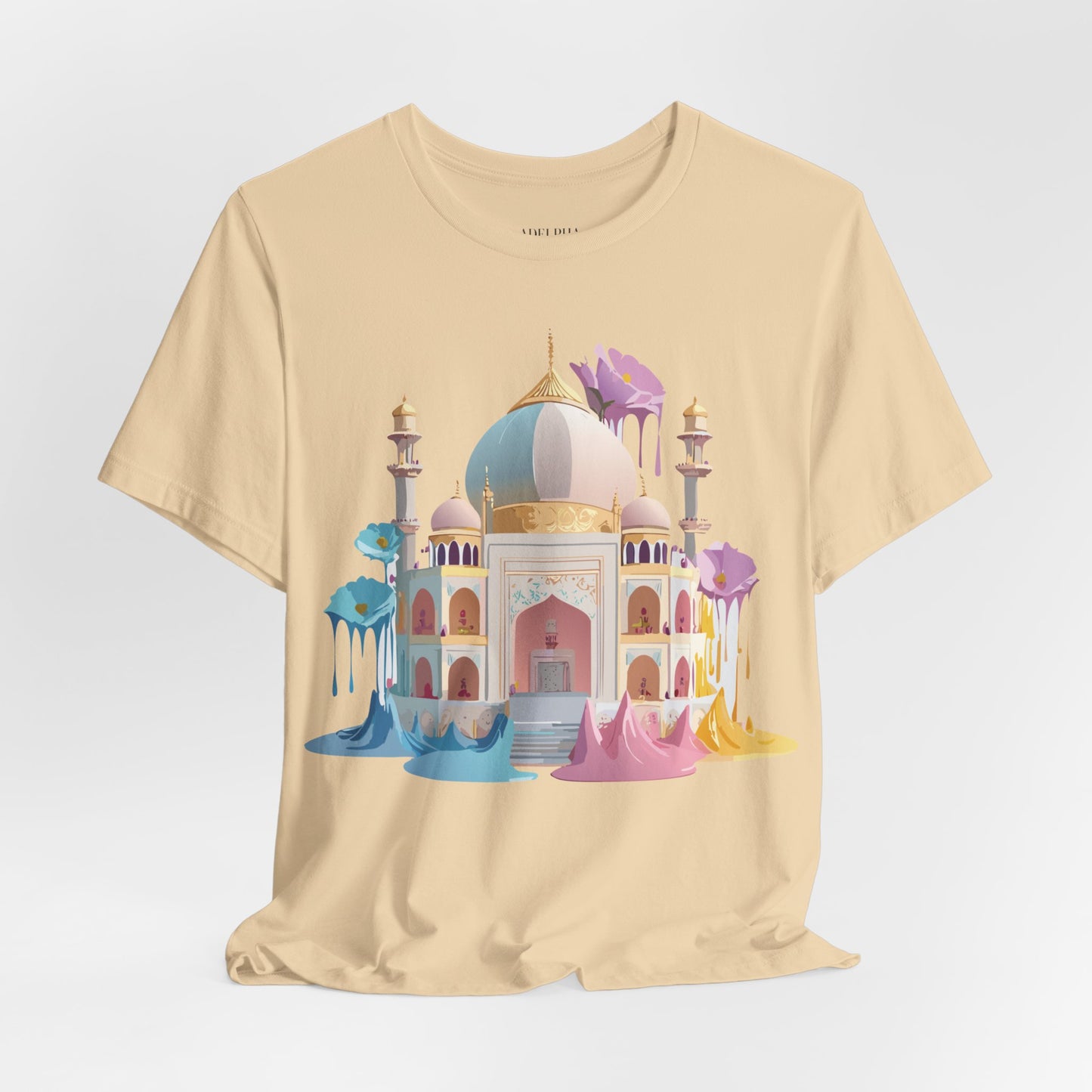 Natural Cotton Tee Shirt - Bukhara, Uzbekistan Printify