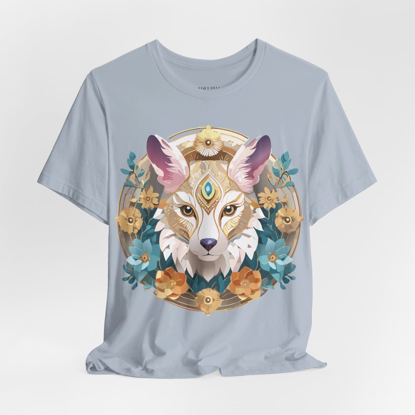 Natural Cotton Tee Shirt - Medallion Collection Printify