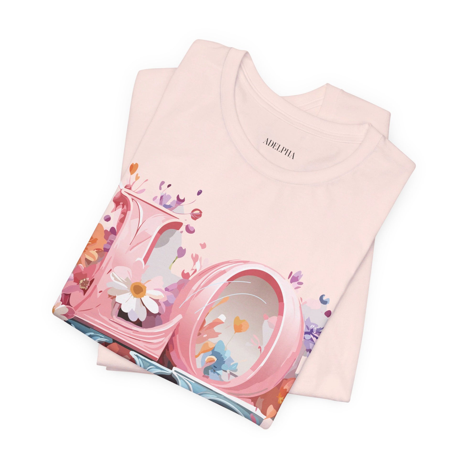 Natural Cotton Tee Shirt - Love story Collection Printify