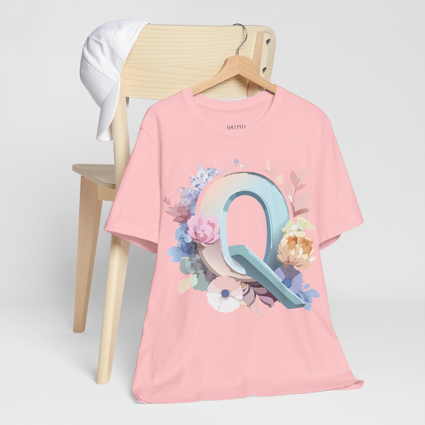 Letter Shirt, Letter Q Shirt - ADELPHA