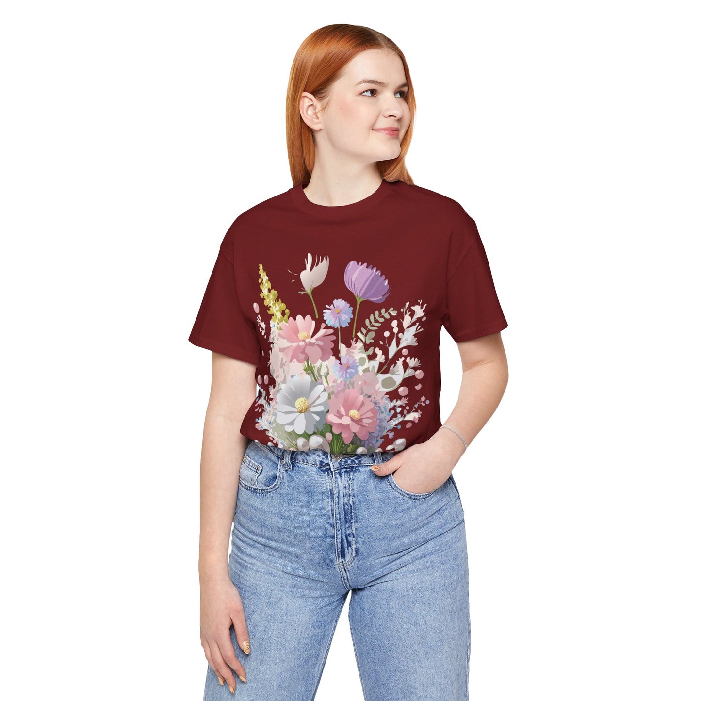 Shirt with Flowers | Floral shirt | Flowers shirt Printify