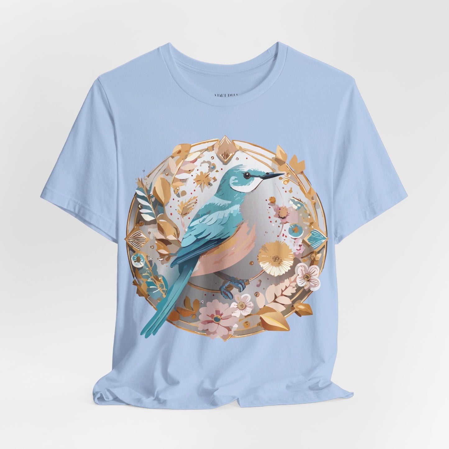 Natural Cotton Tee Shirt - Medallion Collection Printify