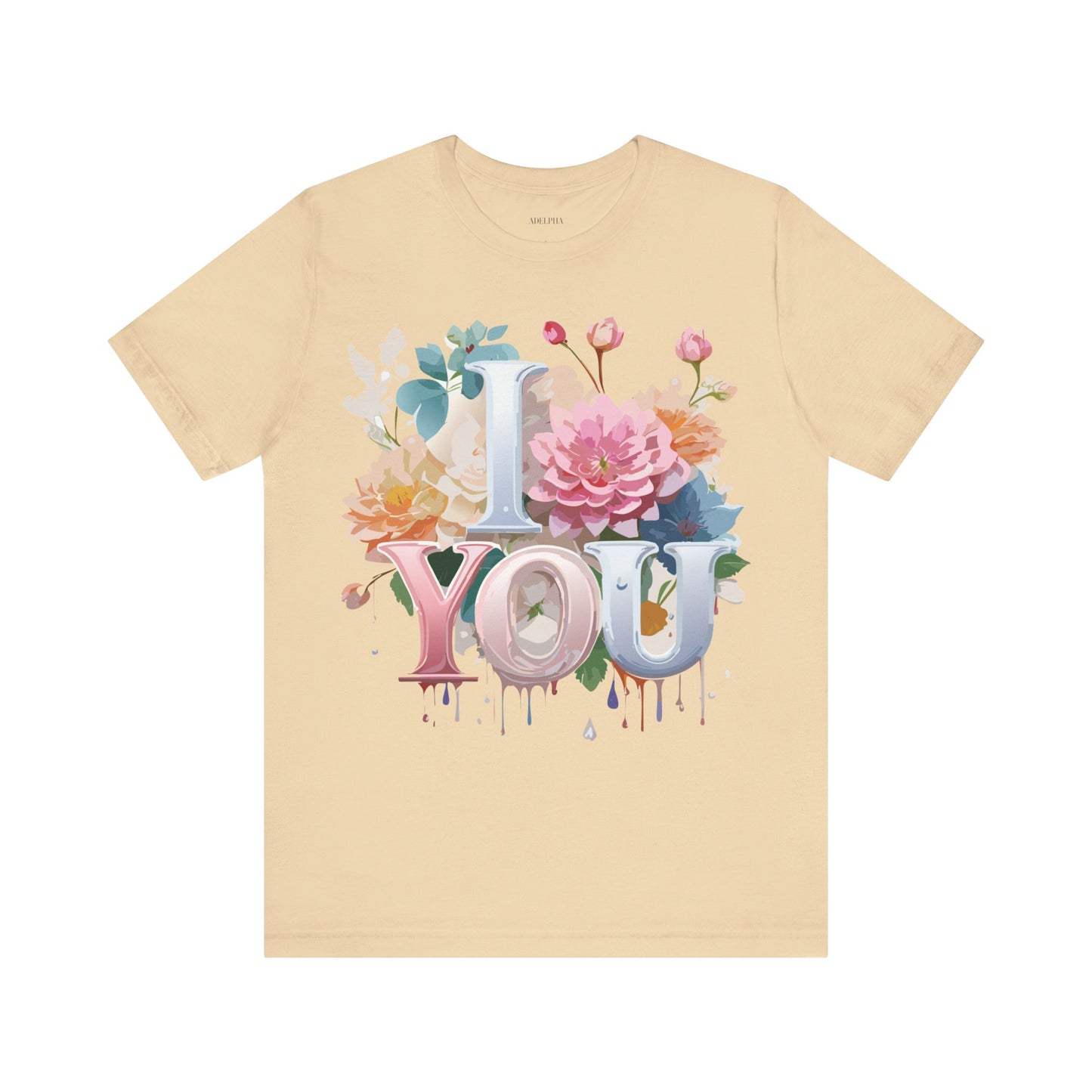 Natural Cotton Tee Shirt - Love story Collection Printify