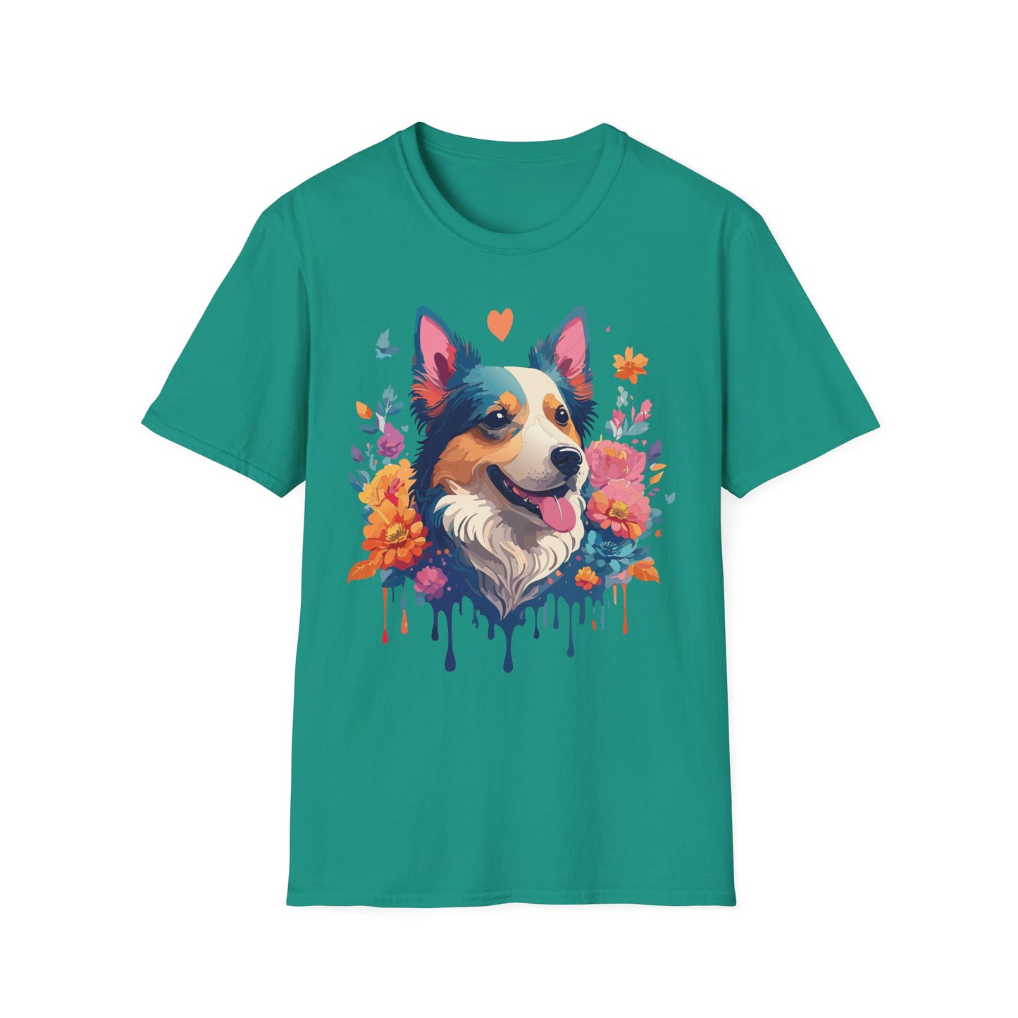 Dog Shirt, Shirt with Dog, Animal Tee, Shirt with Animals