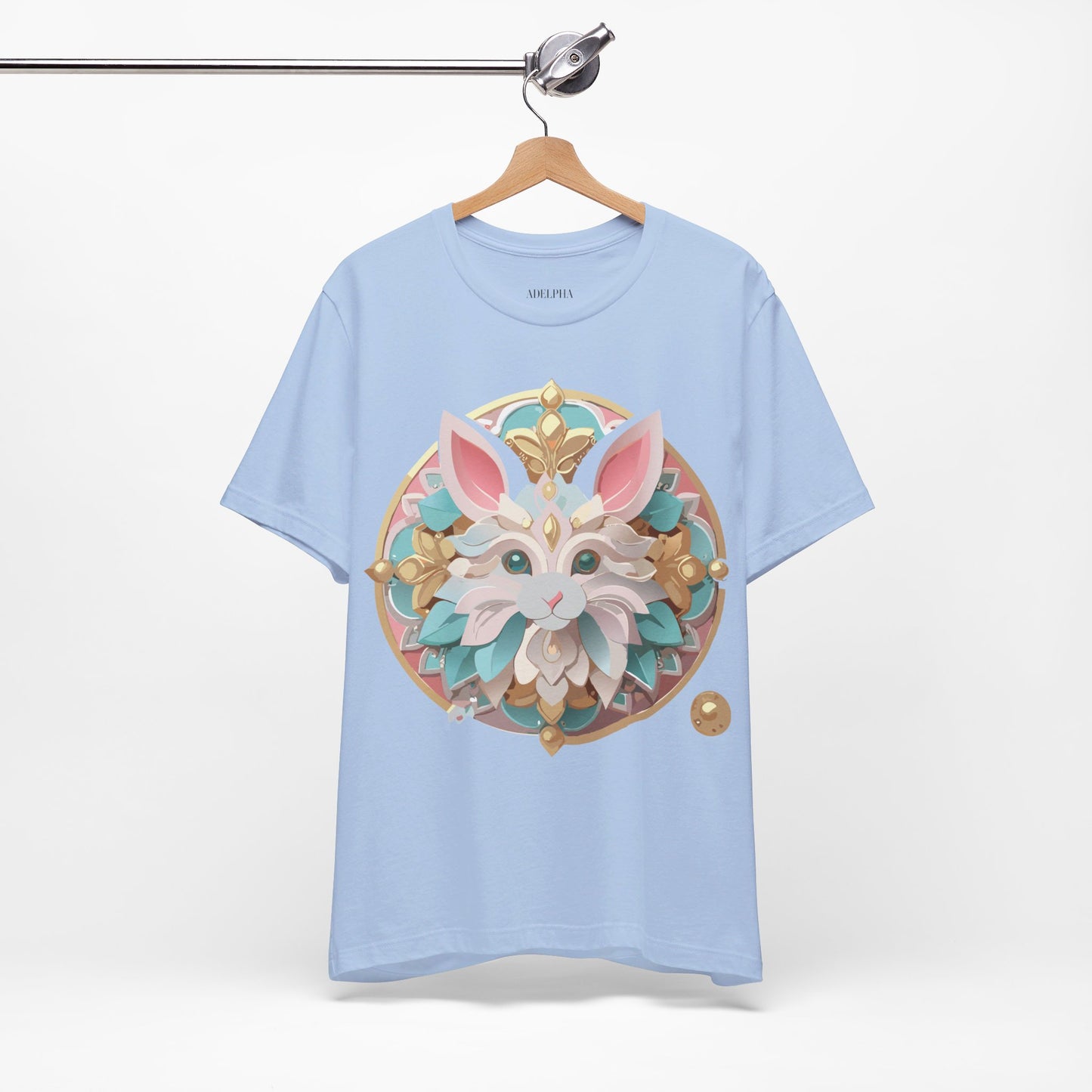 Natural Cotton Tee Shirt - Medallion Collection Printify