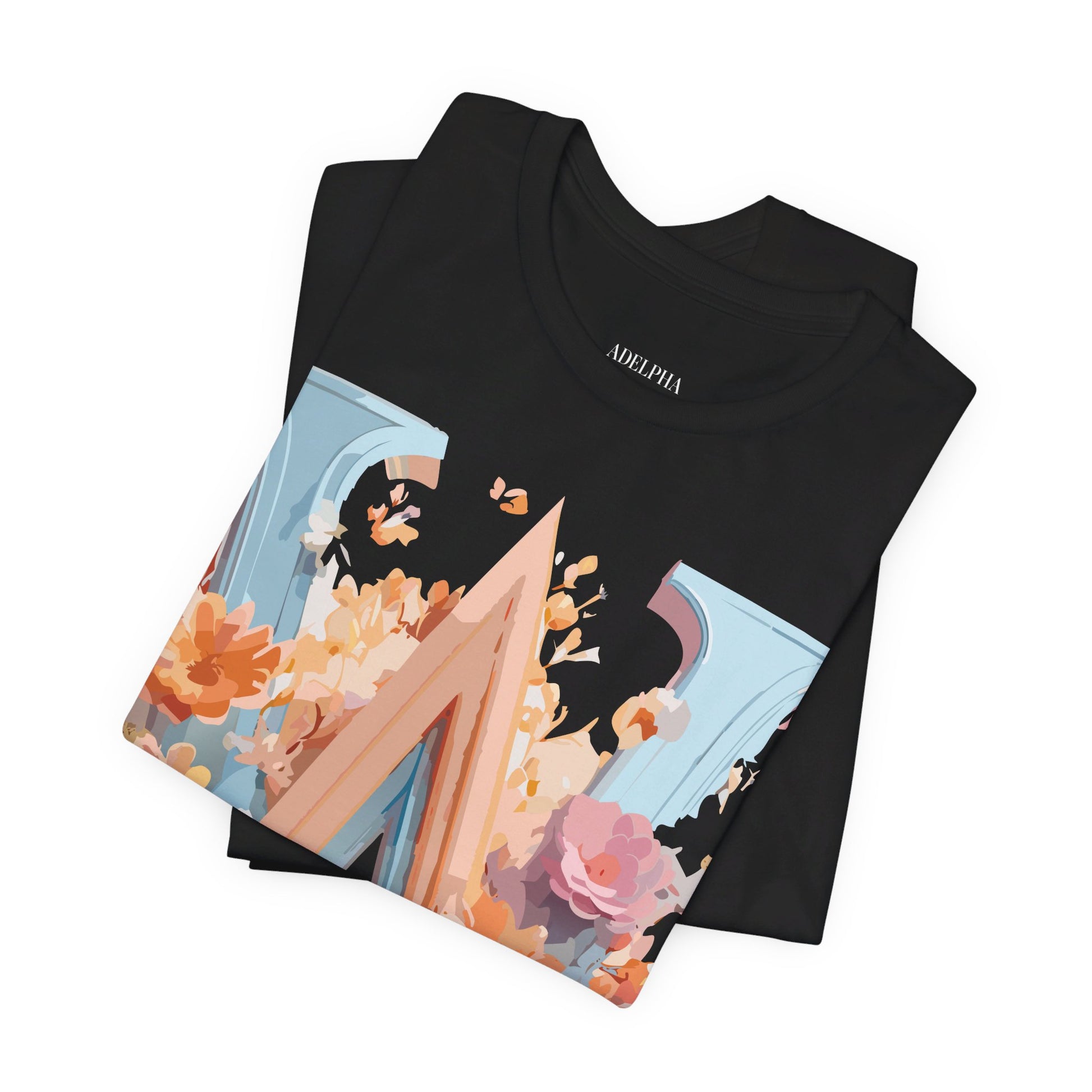Natural Cotton Tee Shirt - Letters Collection - W Printify