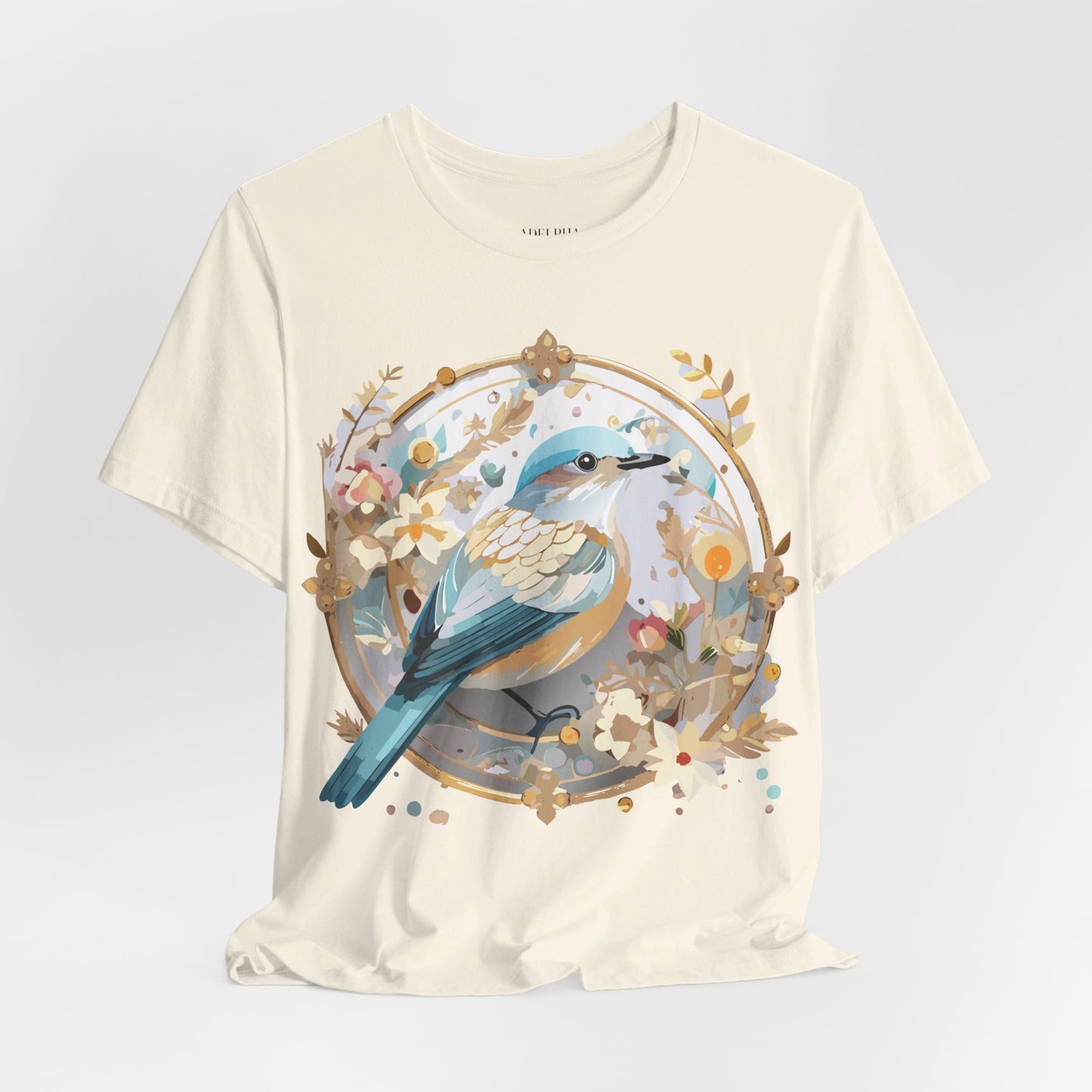 Natural Cotton Tee Shirt - Medallion Collection Printify