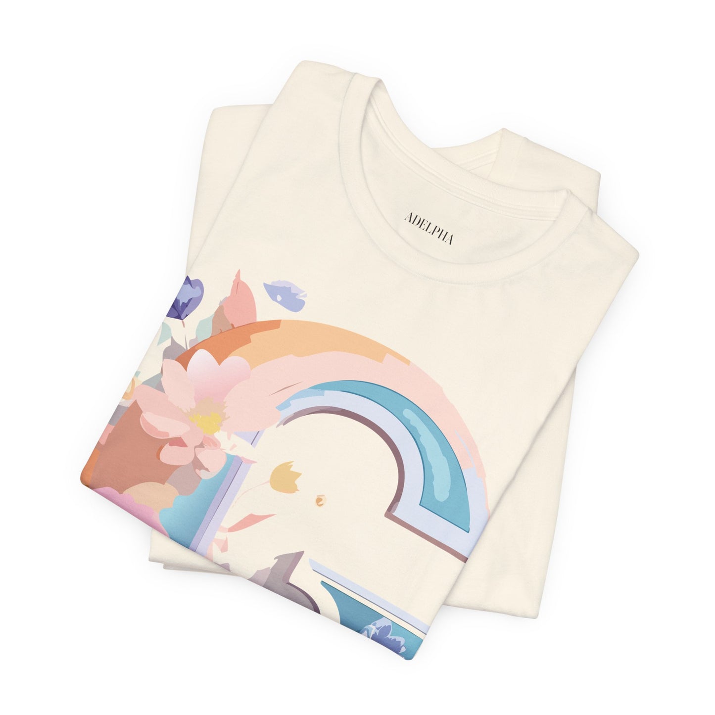Natural Cotton Tee Shirt - Letters Collection - G Printify