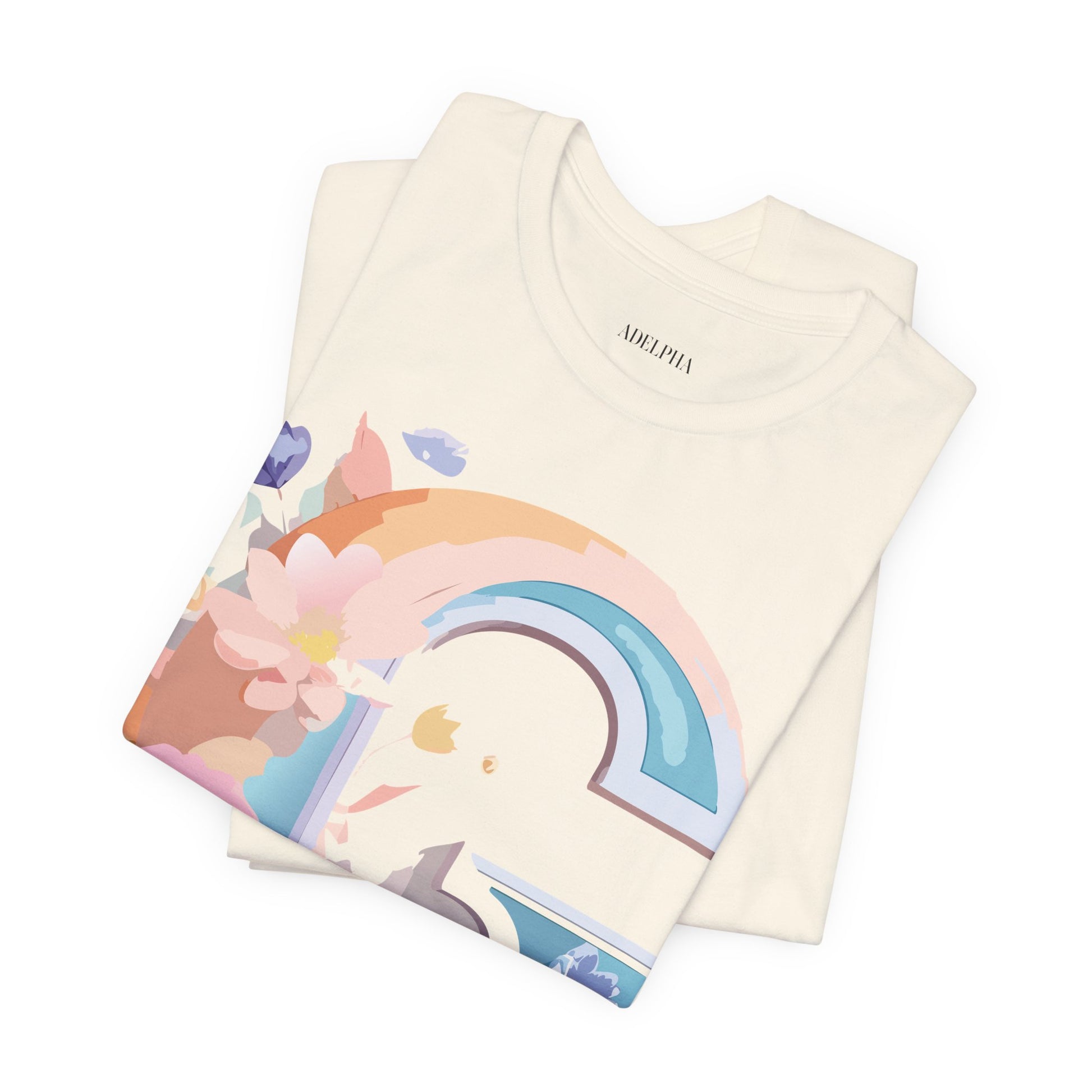 Natural Cotton Tee Shirt - Letters Collection - G Printify
