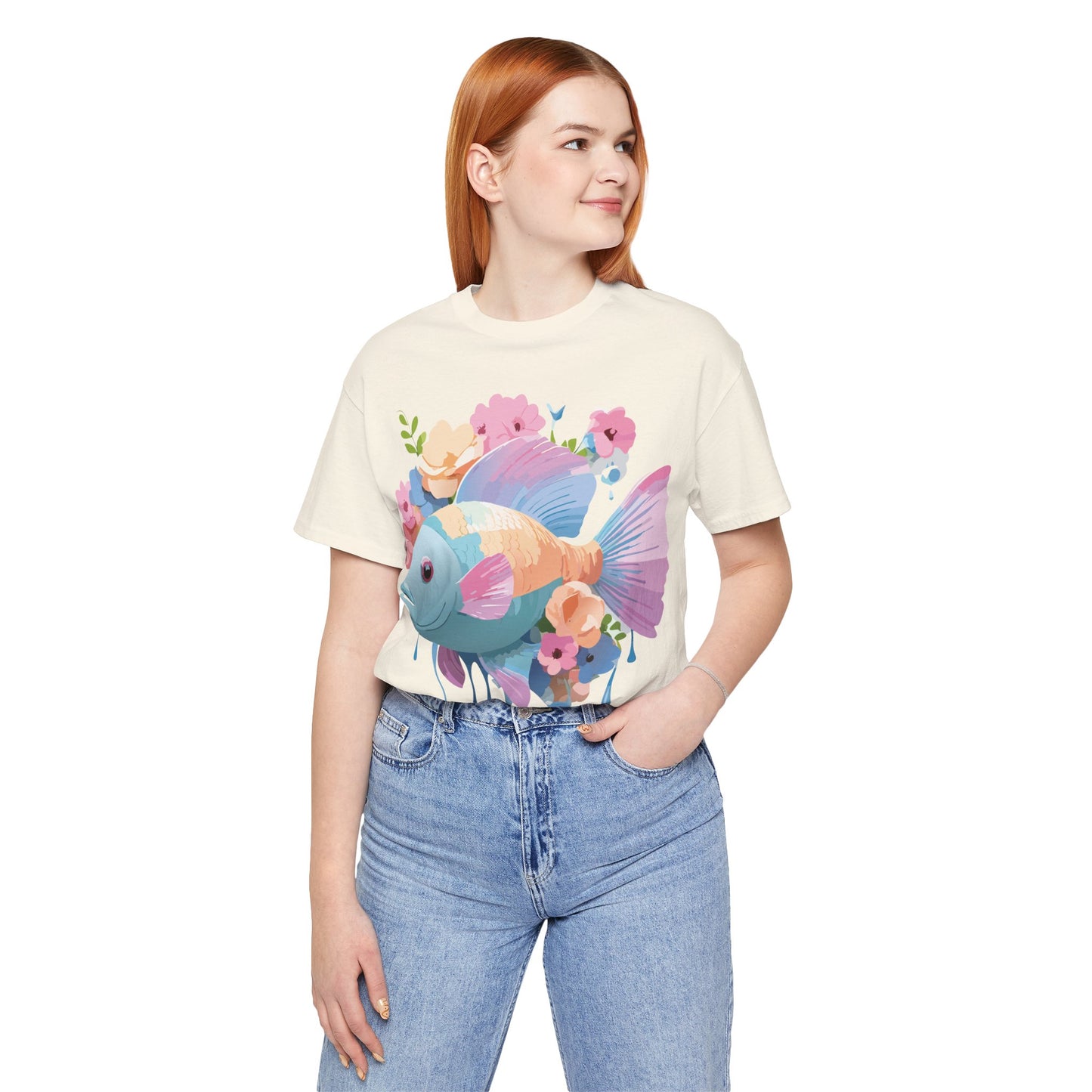 Shirt with Animals | Fish Printify