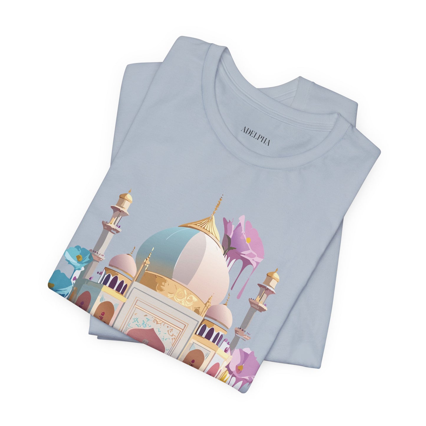 Natural Cotton Tee Shirt - Bukhara, Uzbekistan Printify