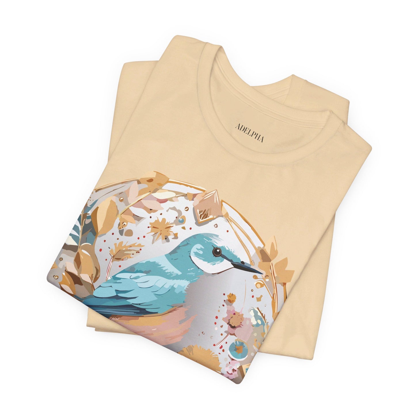 Natural Cotton Tee Shirt - Medallion Collection Printify