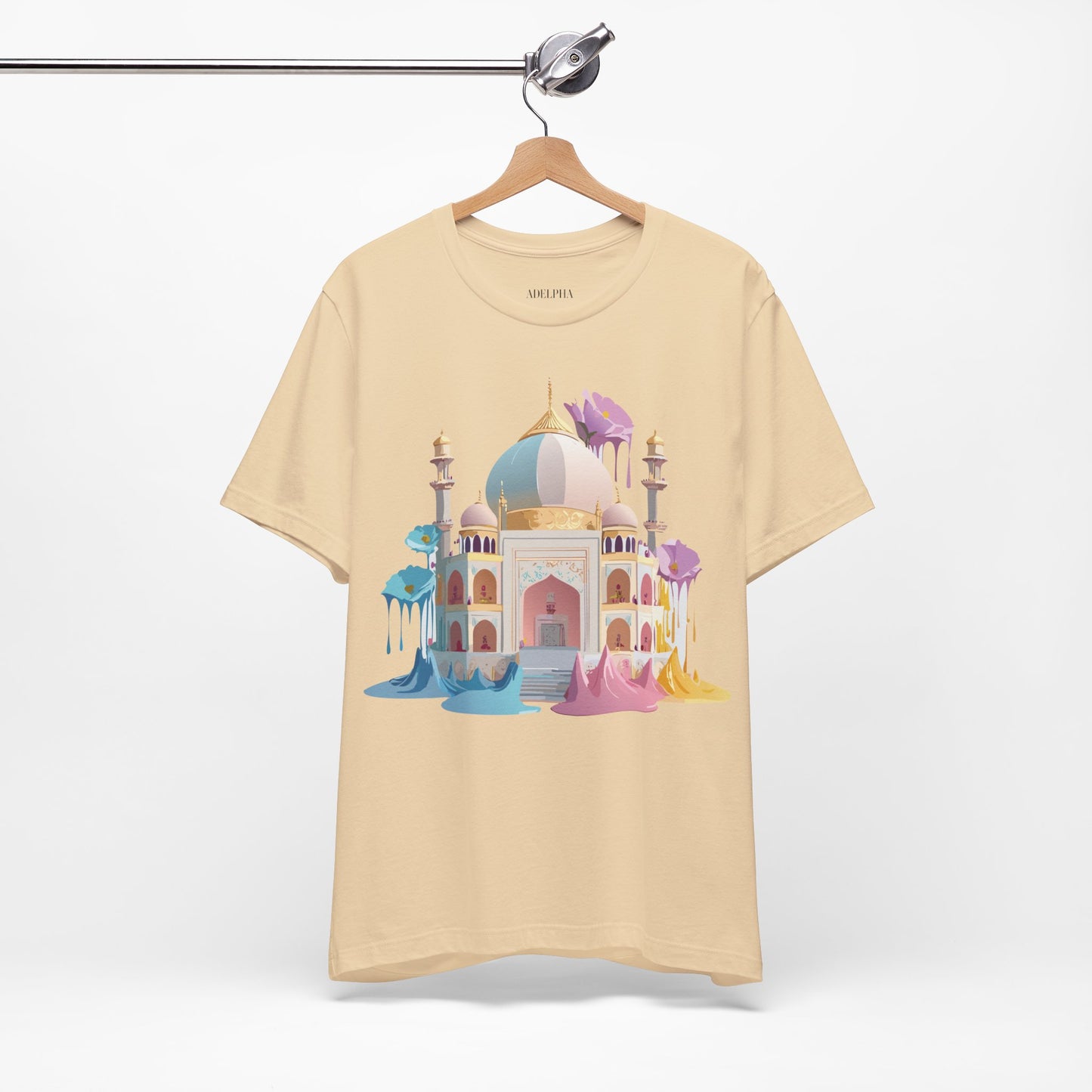 Natural Cotton Tee Shirt - Bukhara, Uzbekistan Printify