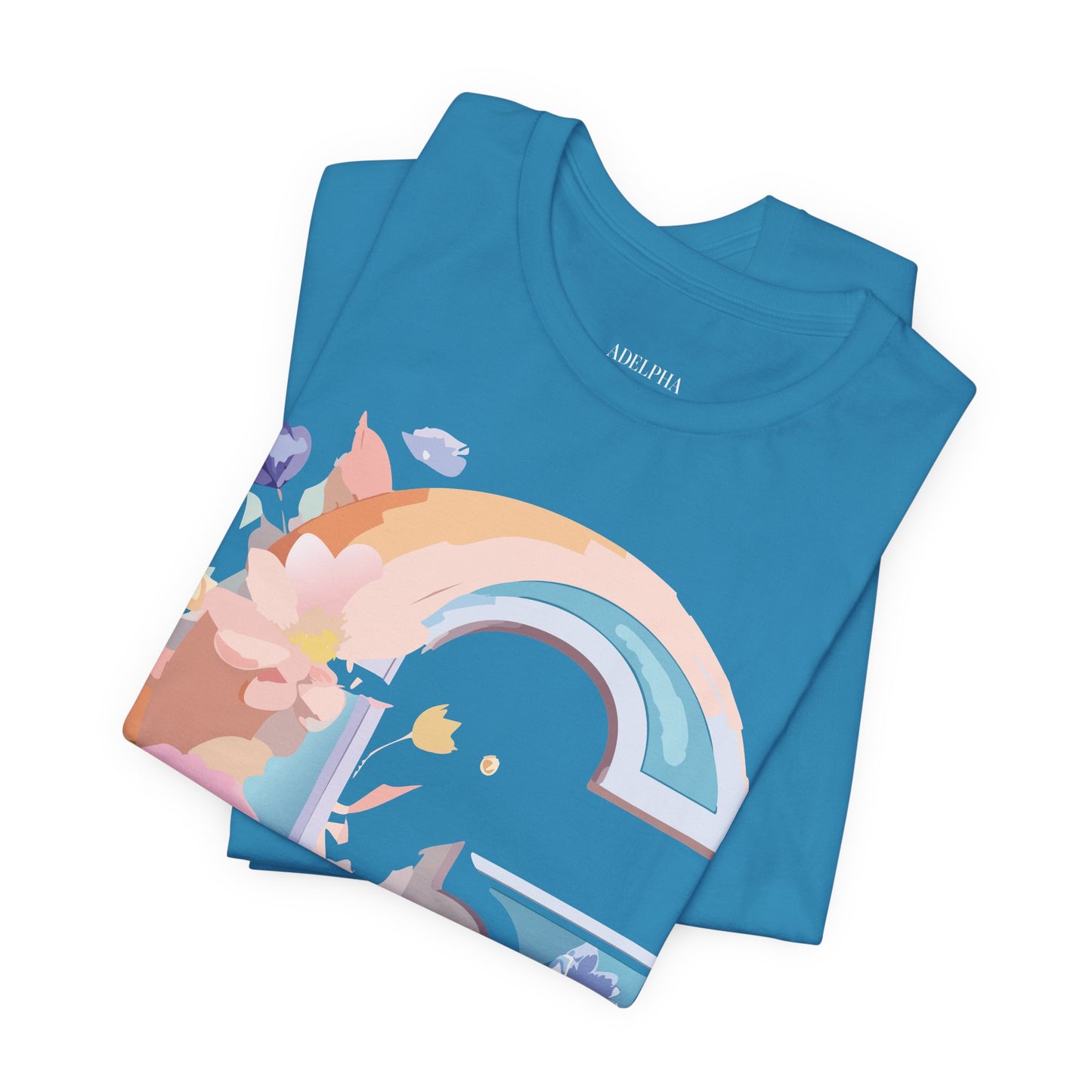 Natural Cotton Tee Shirt - Letters Collection - G Printify