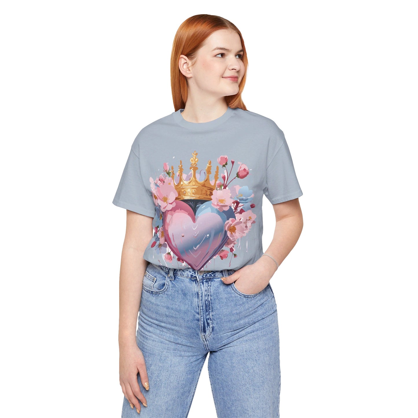 Natural Cotton Tee Shirt - Love story Collection Printify