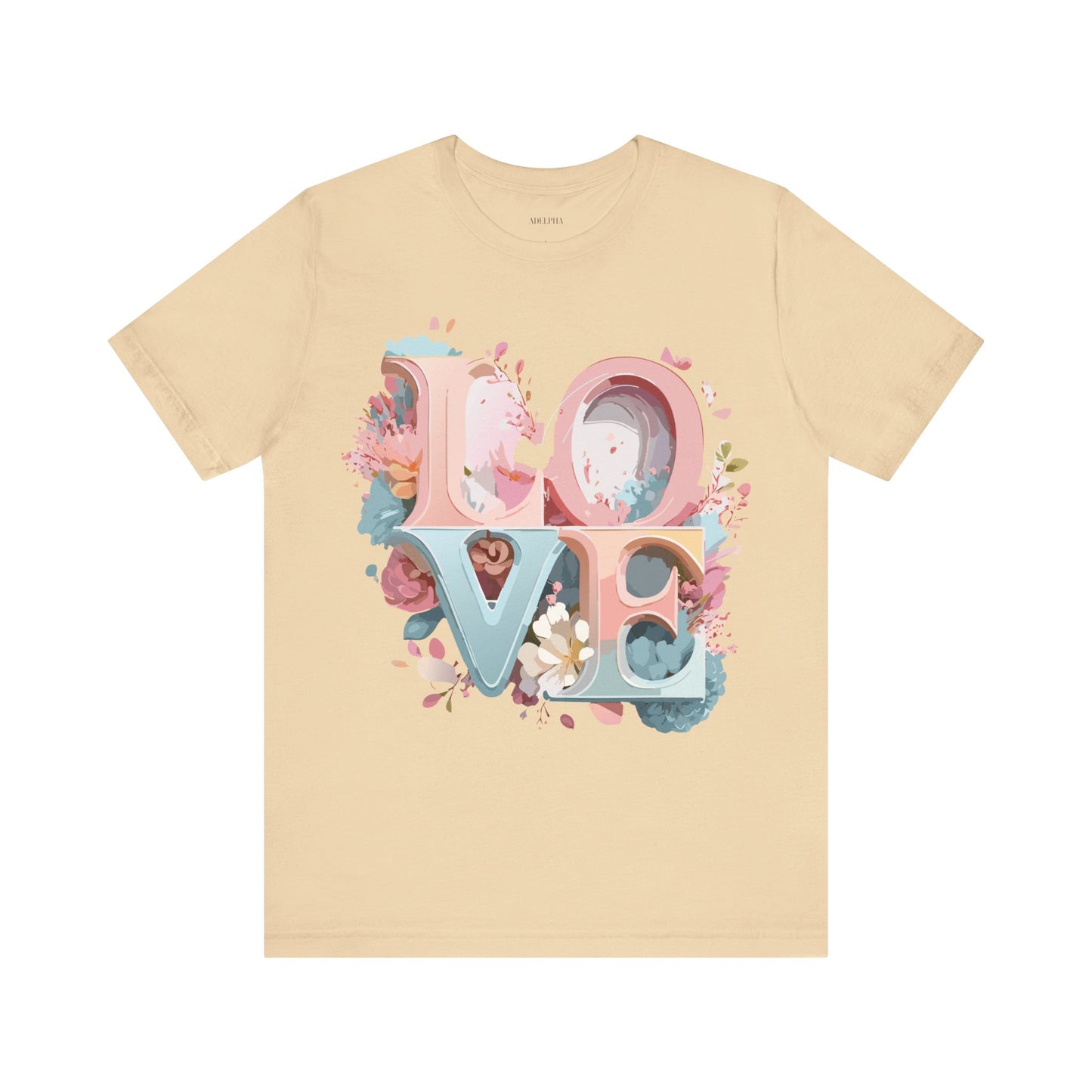 Natural Cotton Tee Shirt - Love story Collection Printify